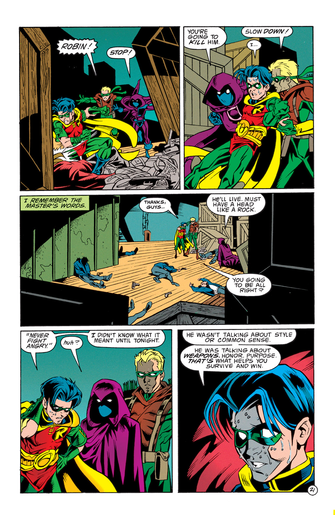 Read online Robin (1993) comic -  Issue #25 - 22