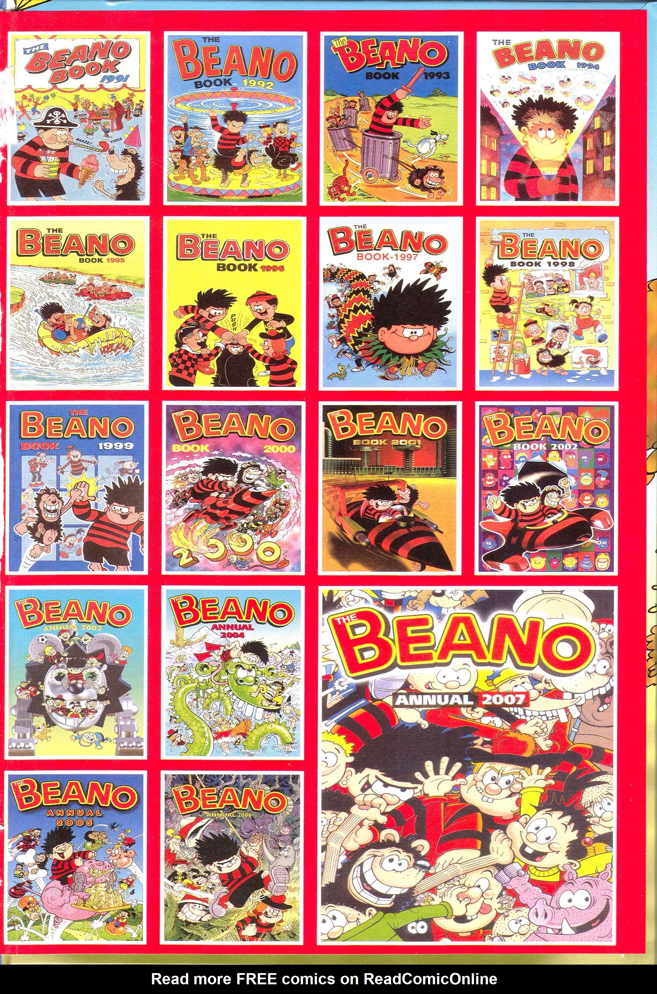 Read online The Beano Book (Annual) comic -  Issue #2008 - 143