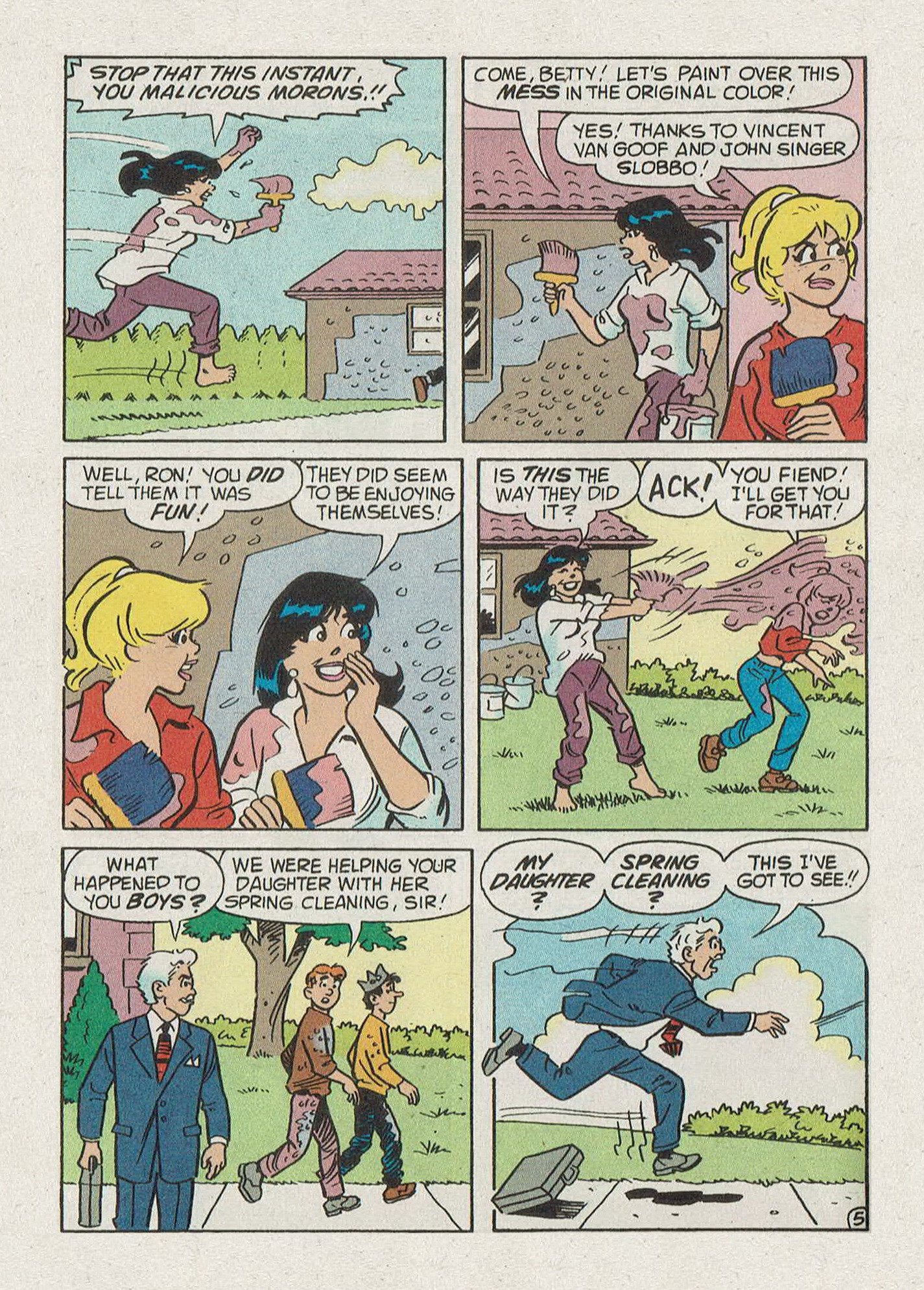 Read online Betty and Veronica Digest Magazine comic -  Issue #121 - 72