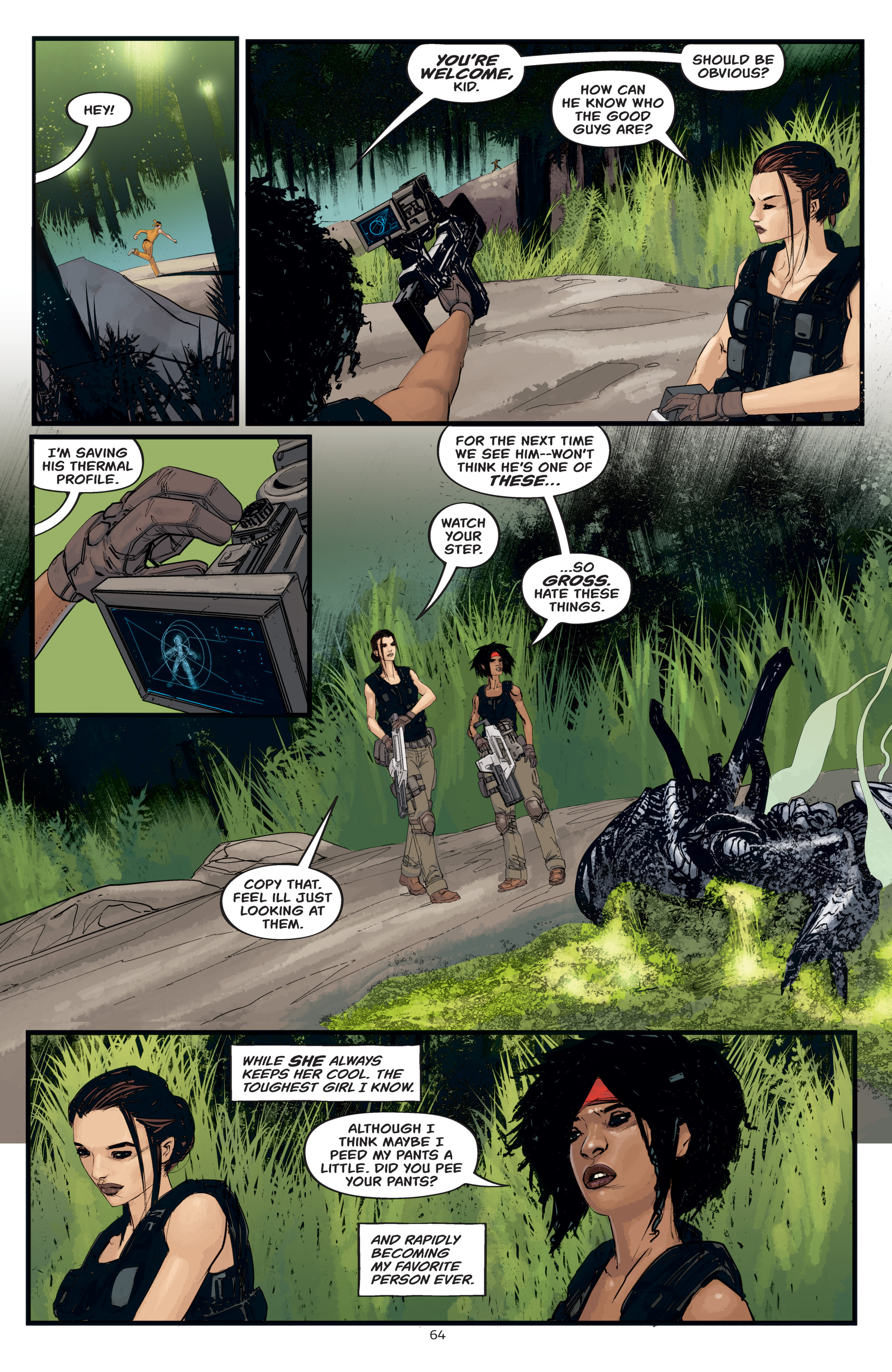 Read online Aliens: Resistance comic -  Issue # _TPB - 64