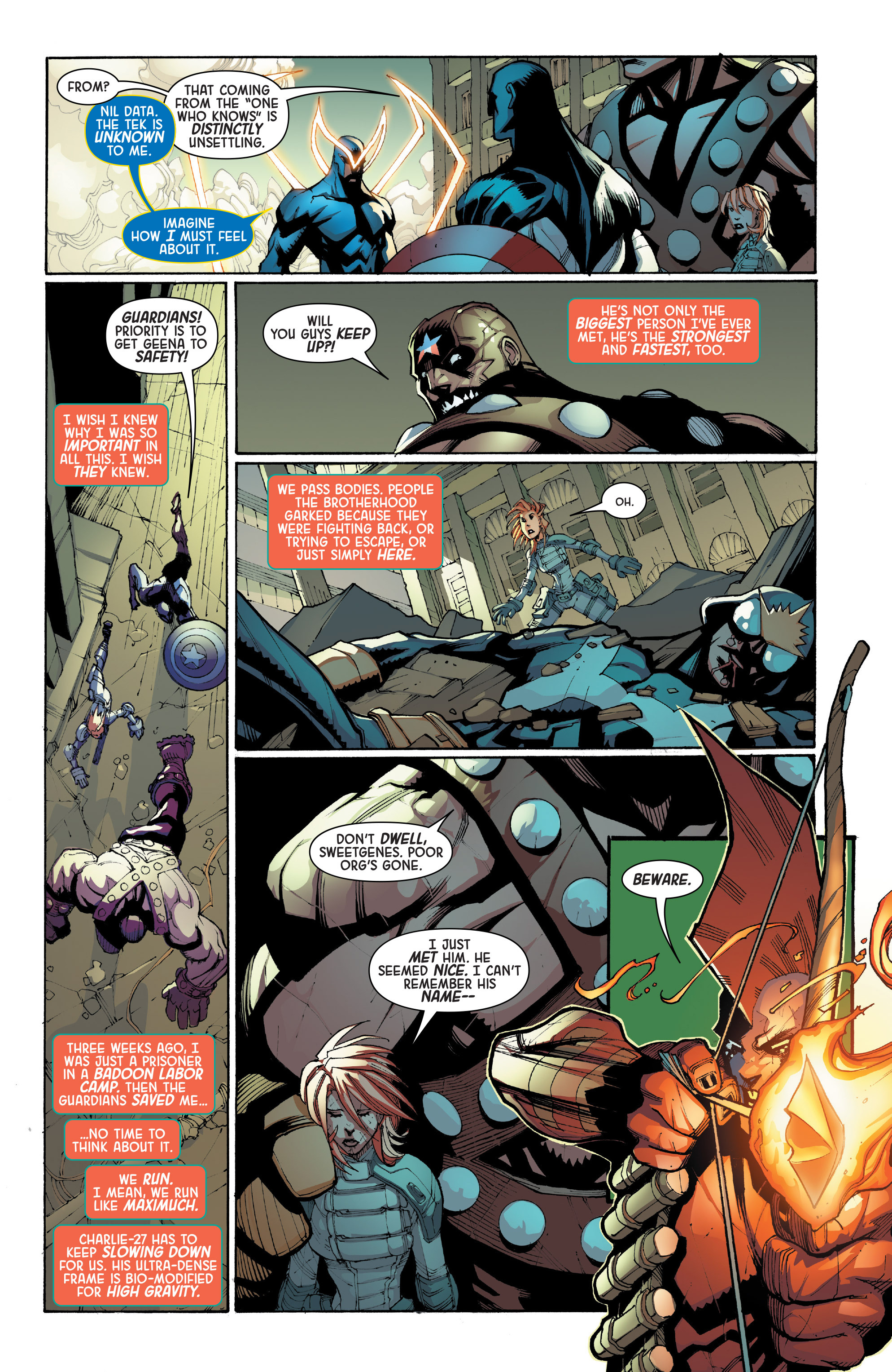 Read online Guardians 3000 comic -  Issue #1 - 8