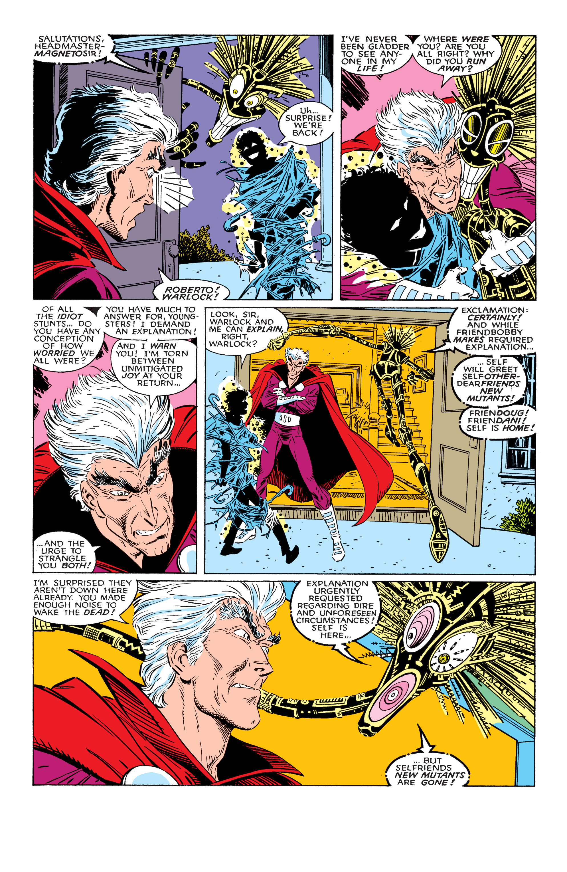Read online X-Men Milestones: Fall of the Mutants comic -  Issue # TPB (Part 2) - 2