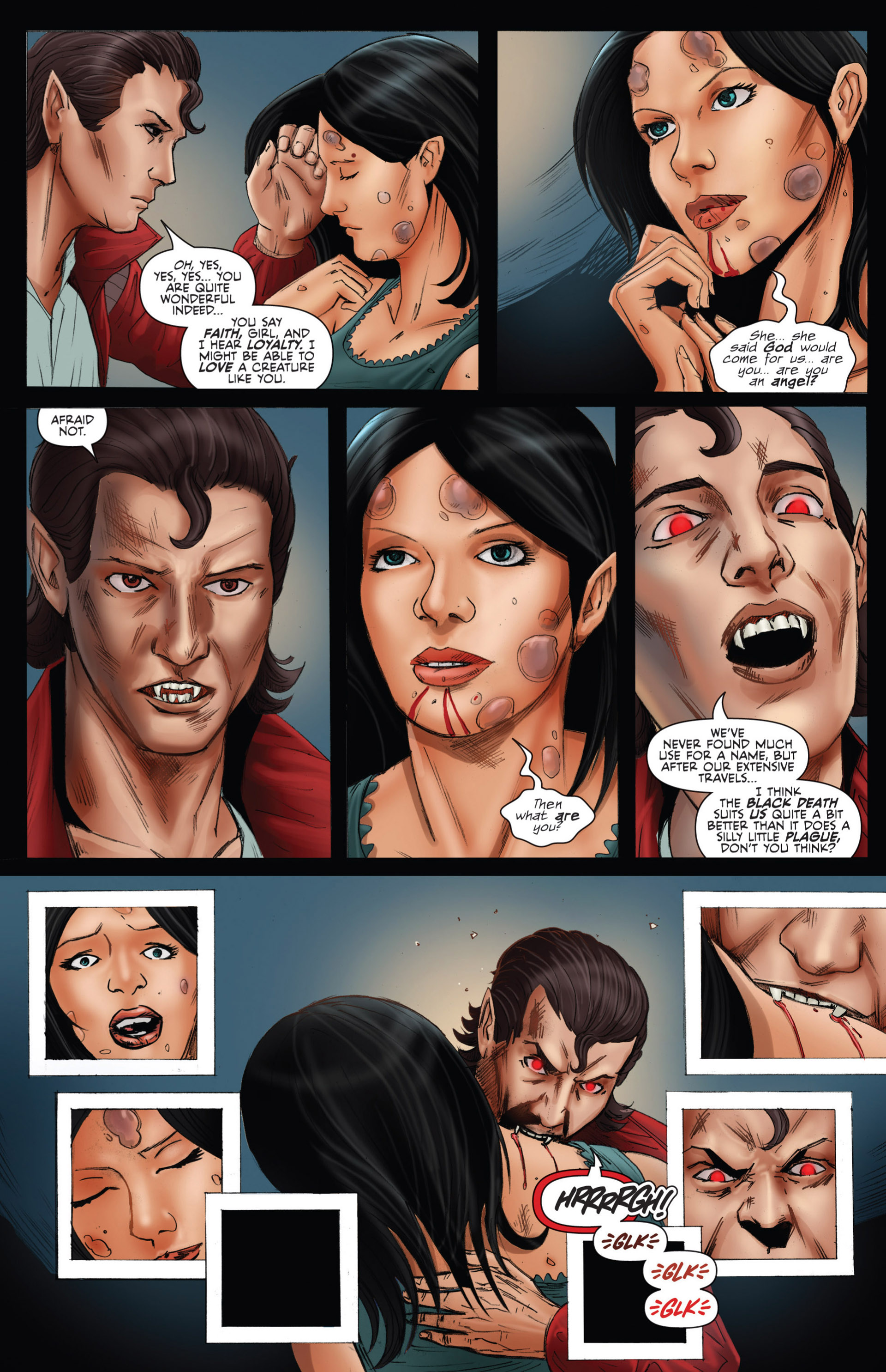 Read online Grimm Fairy Tales presents Vampires: The Eternal comic -  Issue #1 - 12