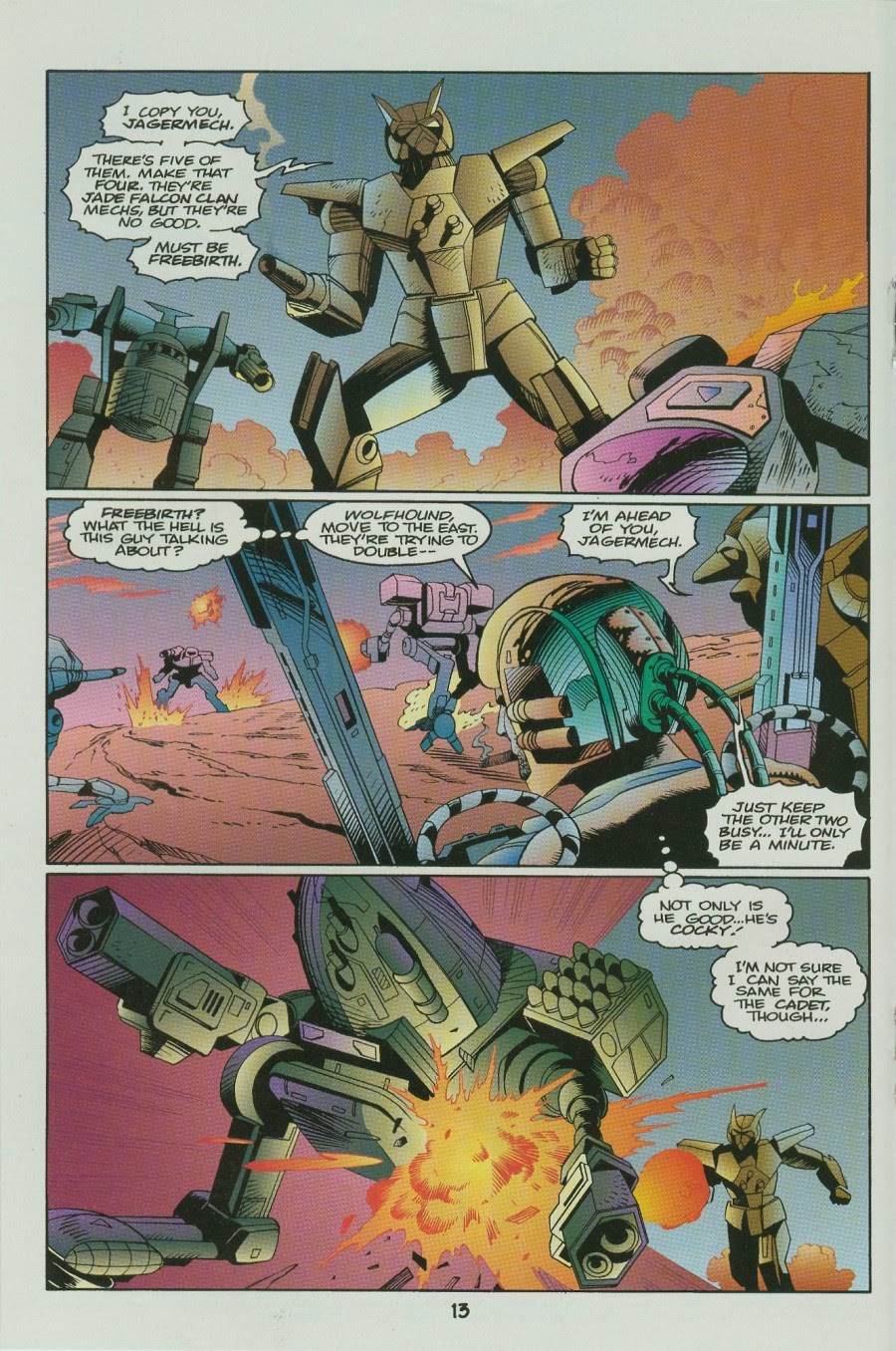 Read online Battletech: Fallout comic -  Issue #1 - 16