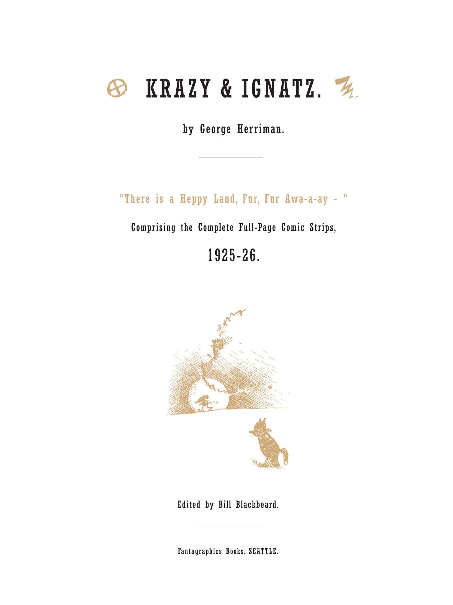 Read online Krazy & Ignatz comic -  Issue # TPB 4 - 5