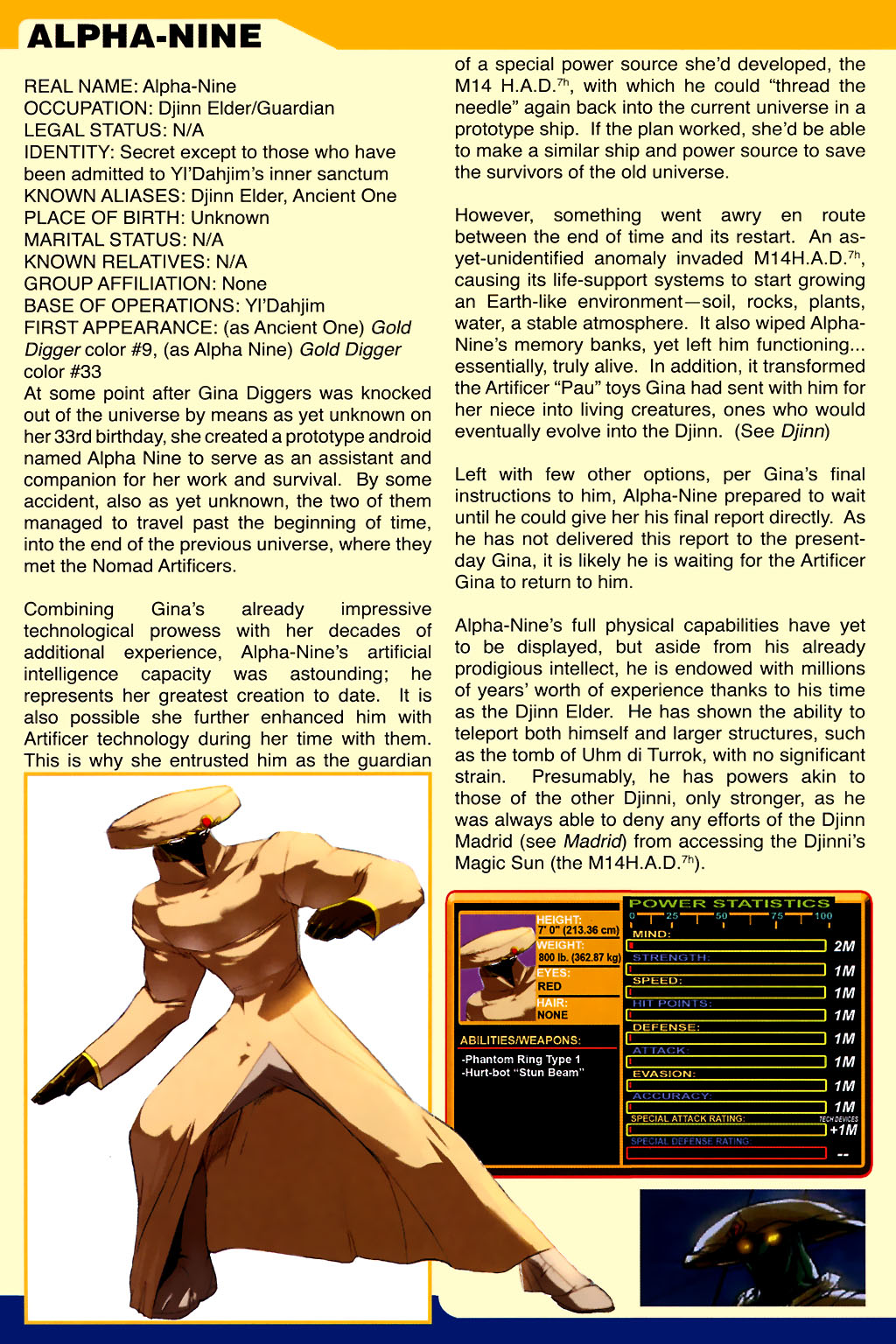 Read online Gold Digger Sourcebook: The Official Handbook of the GD Universe comic -  Issue #1 - 11