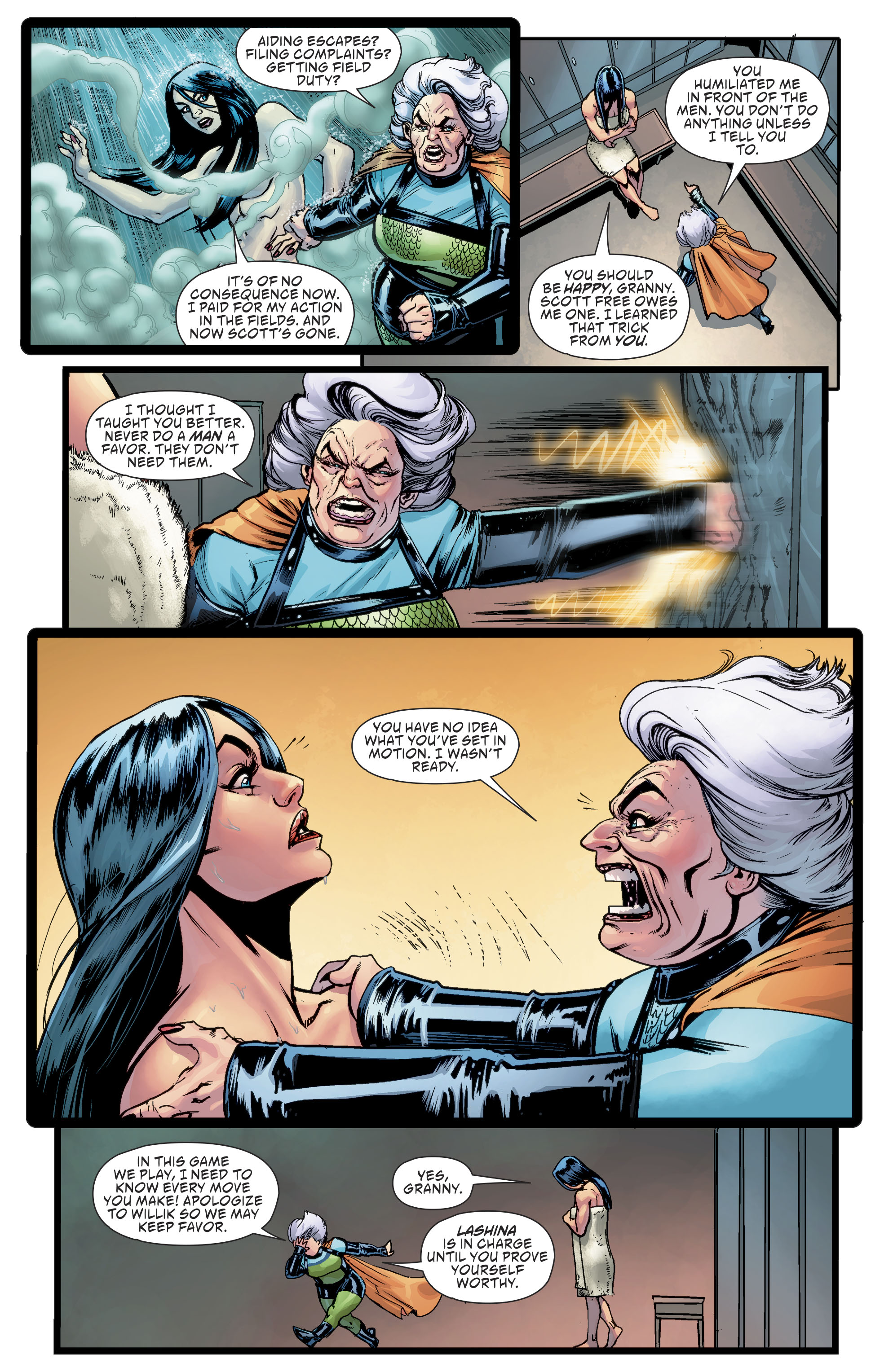 Read online Female Furies comic -  Issue #4 - 20