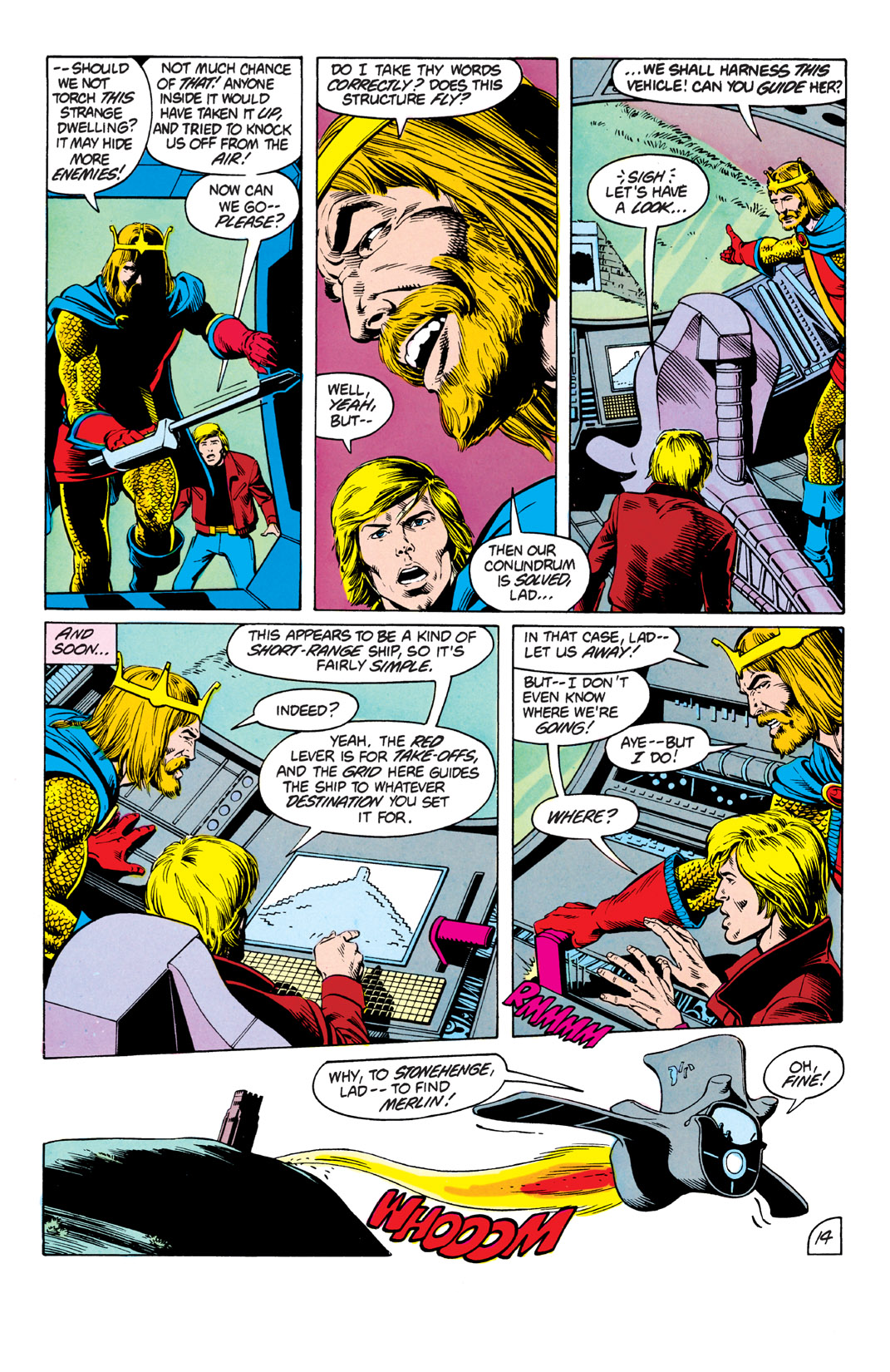 Read online Camelot 3000 comic -  Issue #1 - 16
