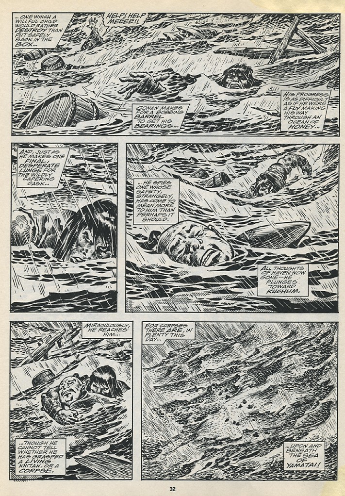 The Savage Sword Of Conan issue 194 - Page 34