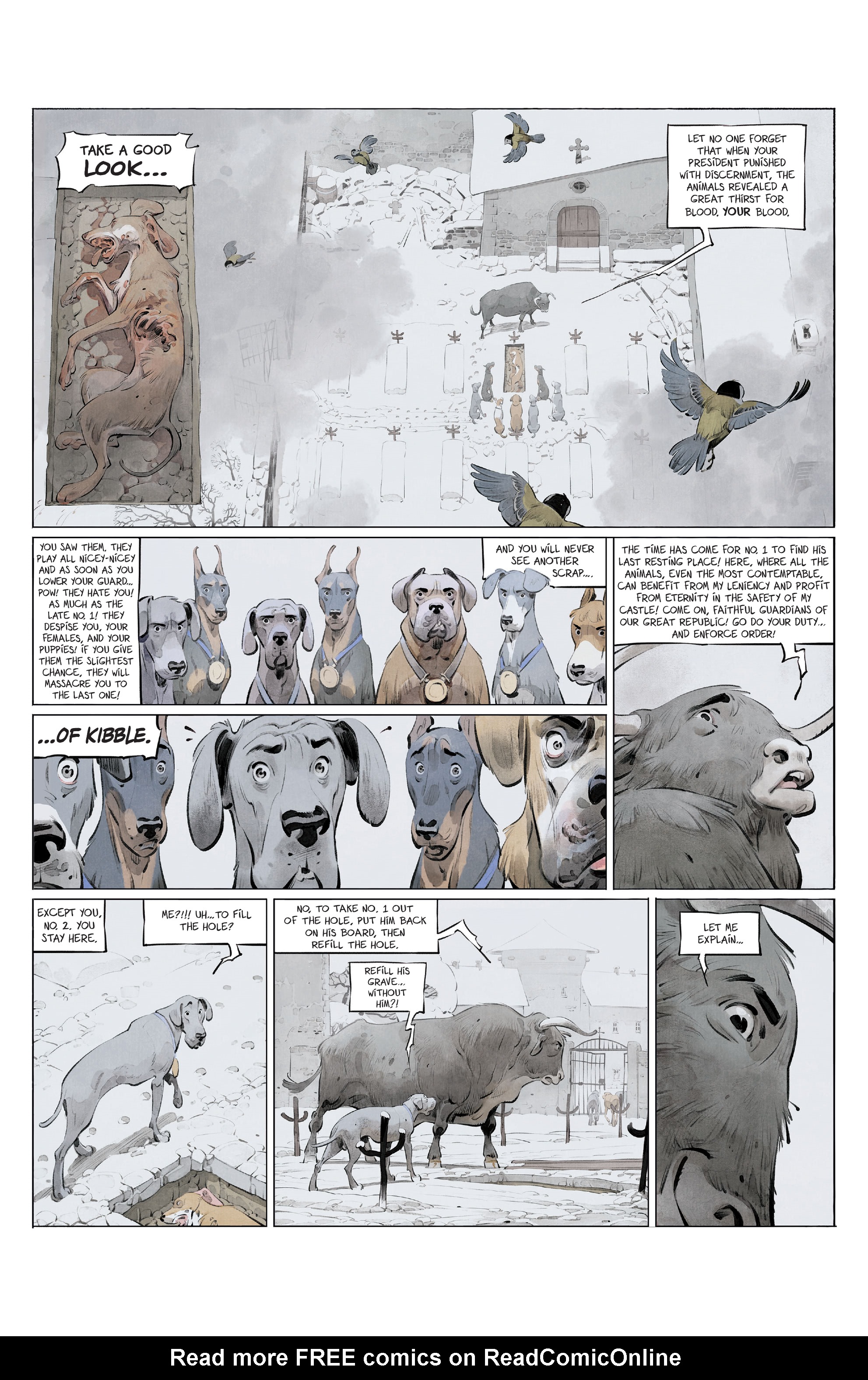 Read online Animal Castle Vol. 2 comic -  Issue #1 - 7