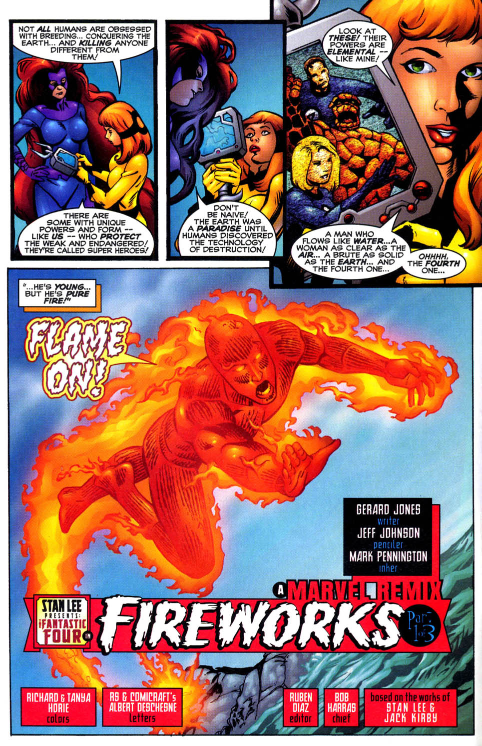 Read online Fantastic Four: Fireworks comic -  Issue #1 - 4