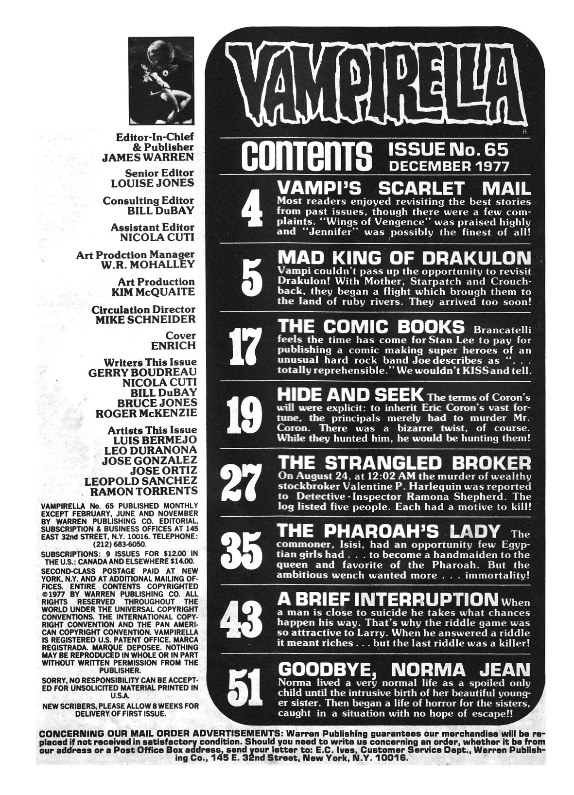 Read online Vampirella (1969) comic -  Issue #65 - 3