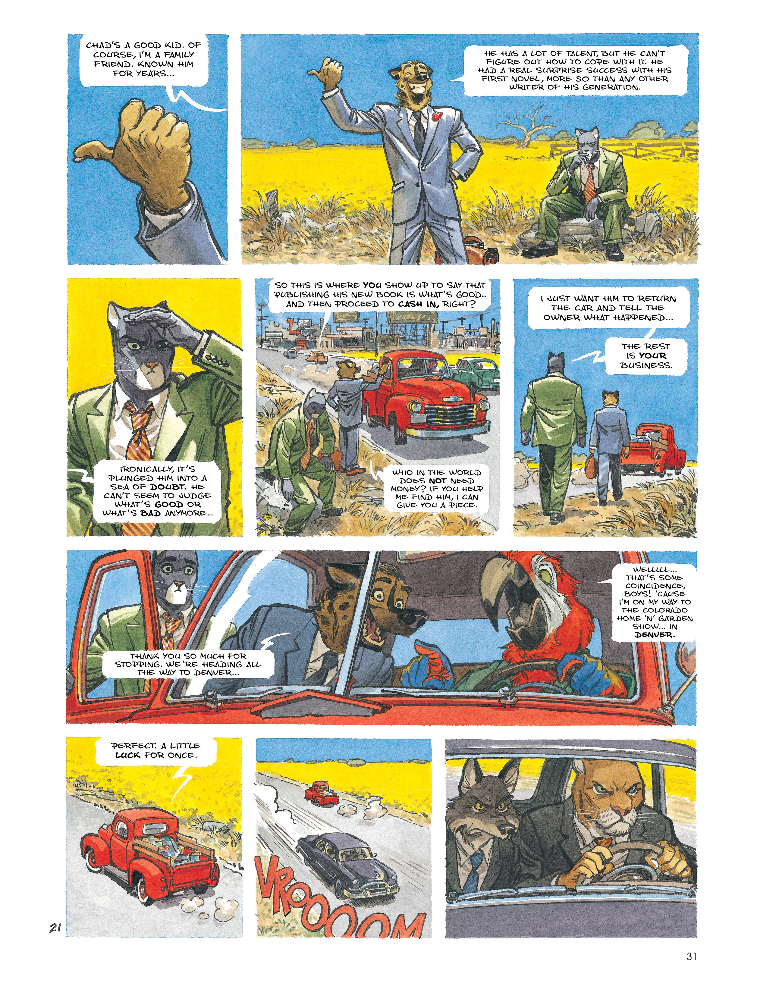 Read online Blacksad: Amarillo comic -  Issue # Full - 30