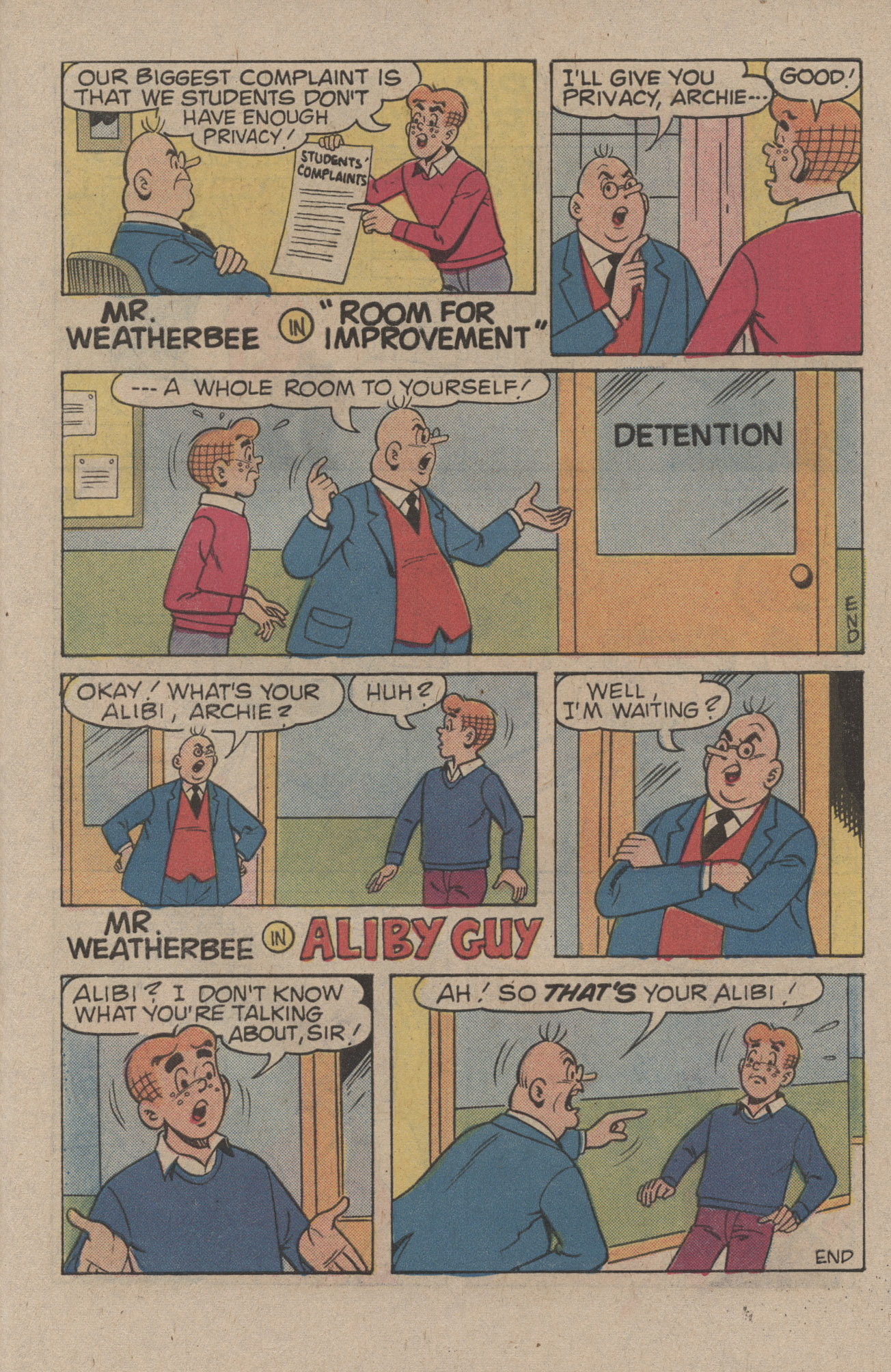 Read online Archie's Joke Book Magazine comic -  Issue #285 - 31
