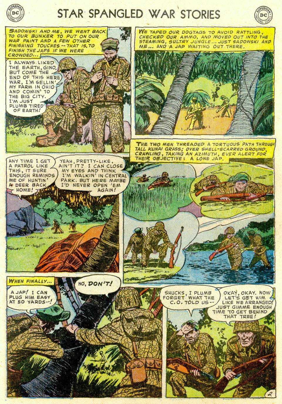 Read online Star Spangled War Stories (1952) comic -  Issue #6 - 29