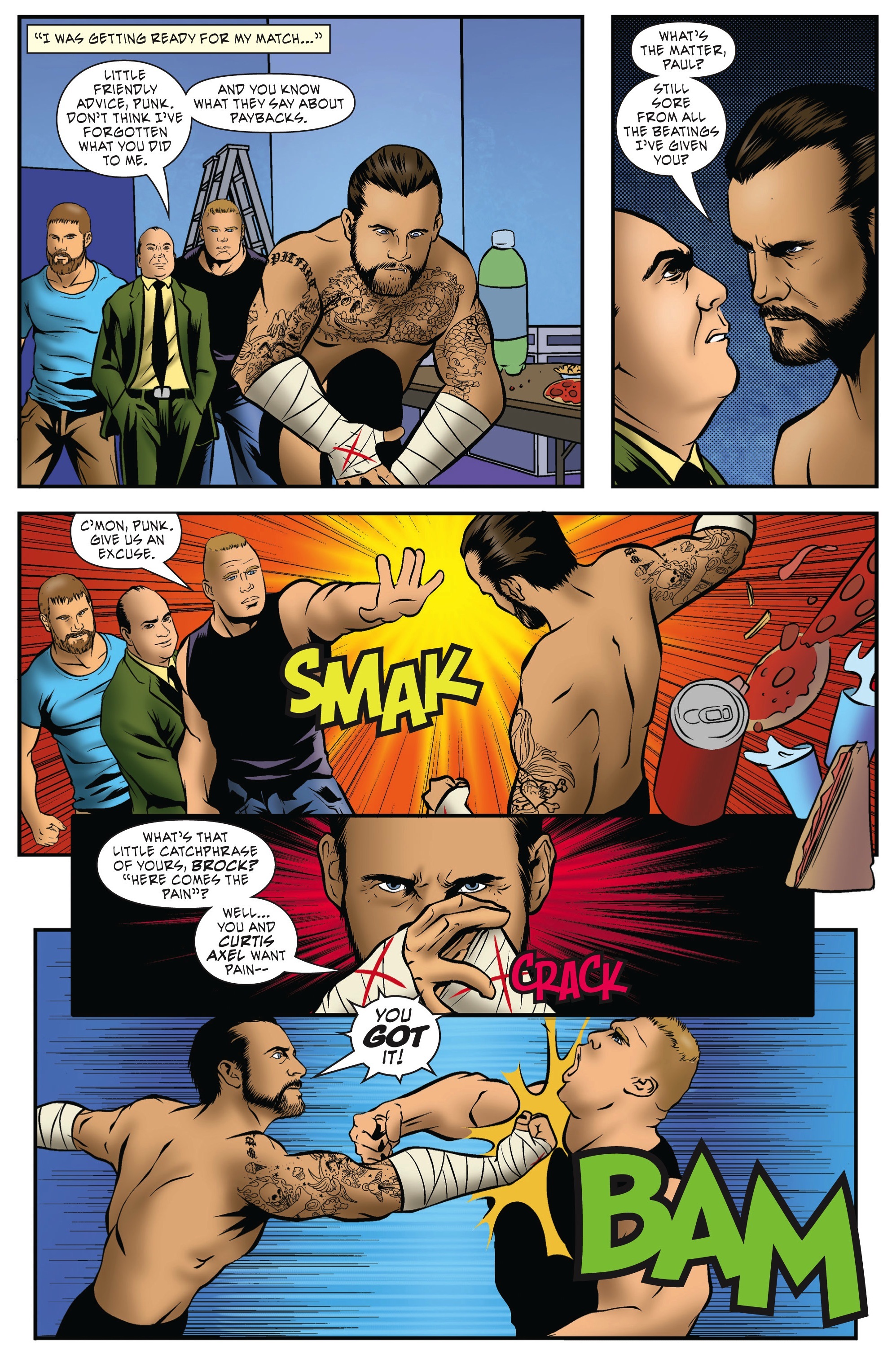 Read online WWE Superstars comic -  Issue #5 - 11