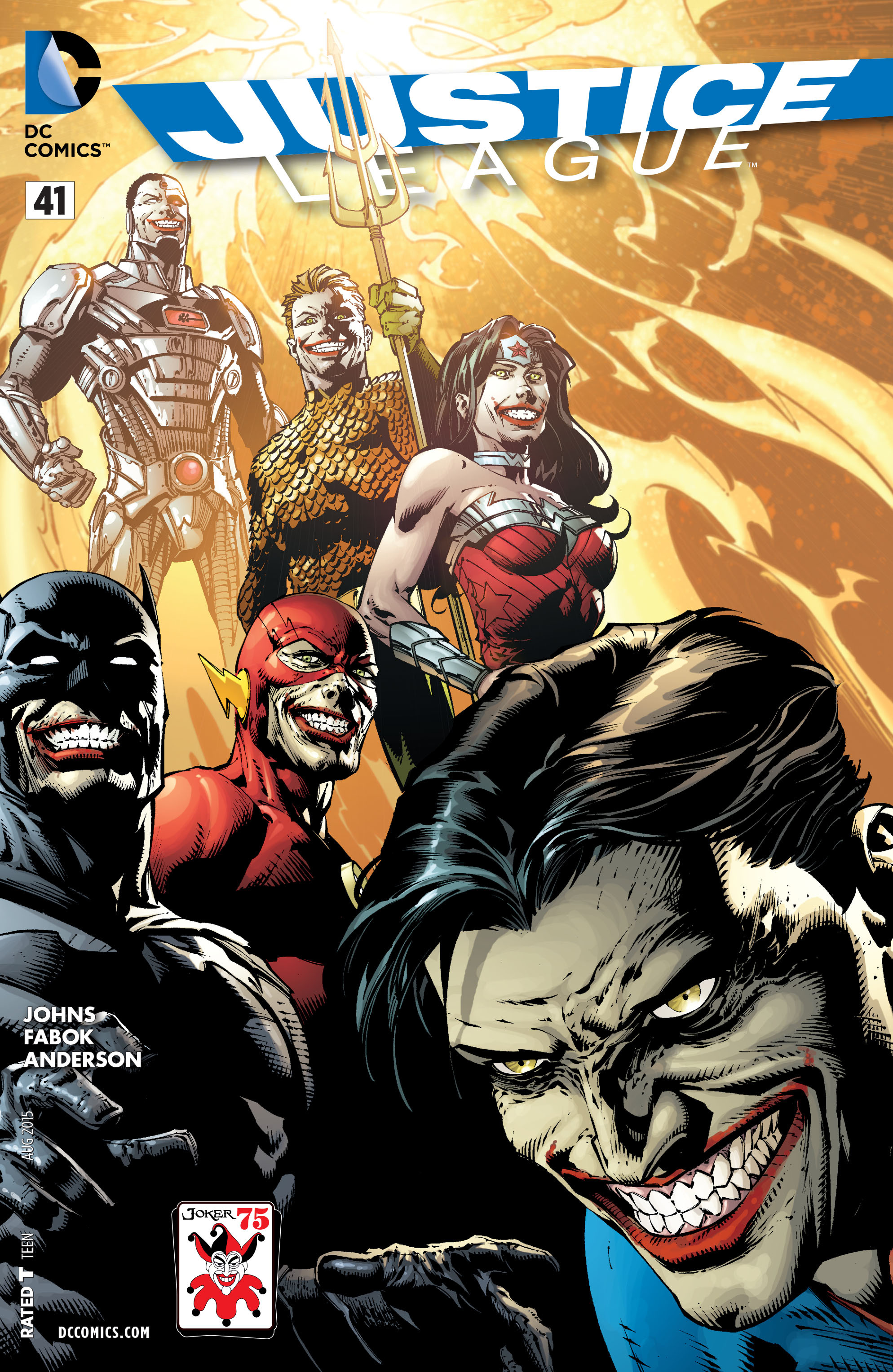 Read online Justice League (2011) comic -  Issue #41 - 2