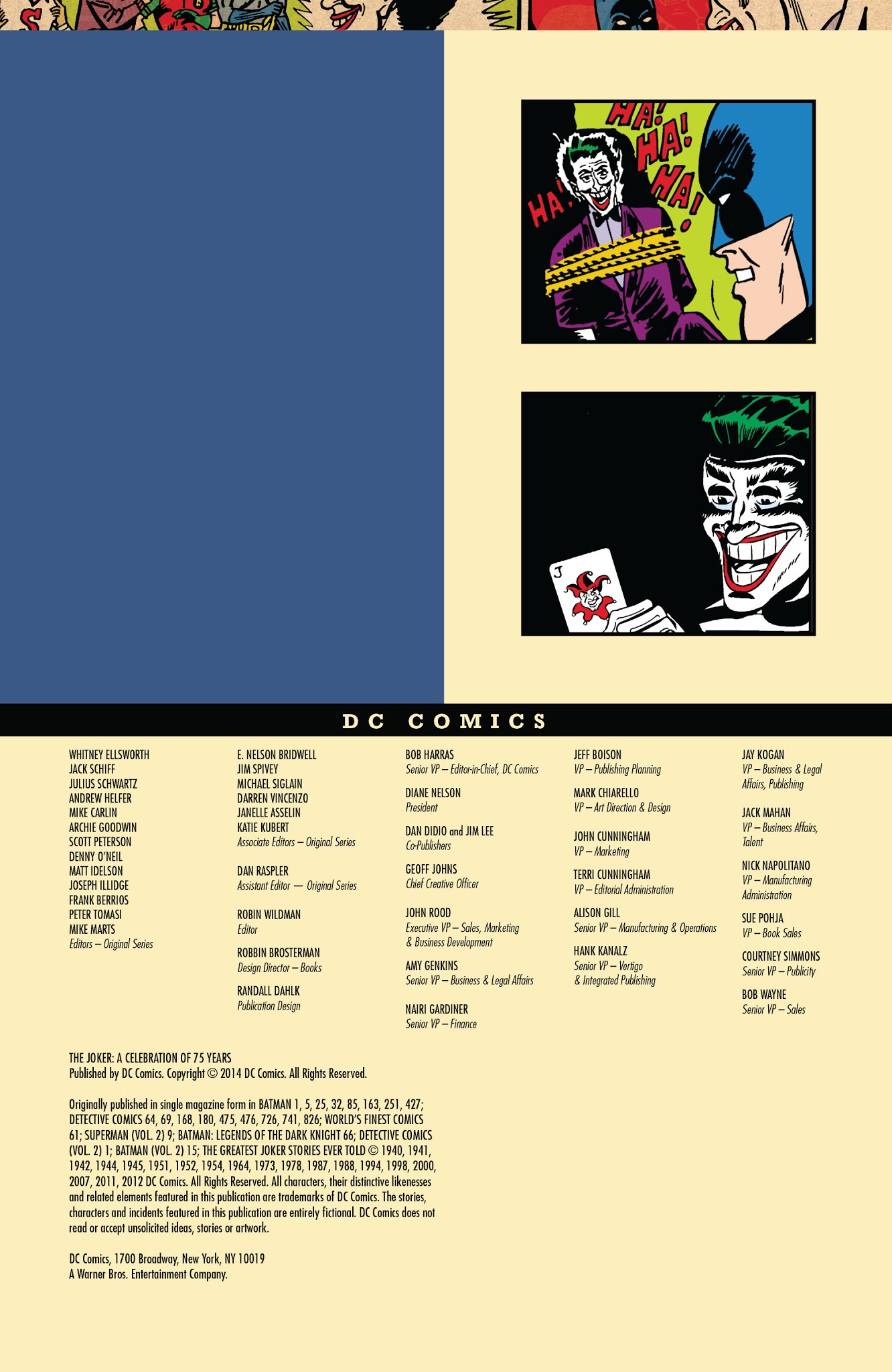 Read online The Joker: A Celebration of 75 Years comic -  Issue # TPB - 4