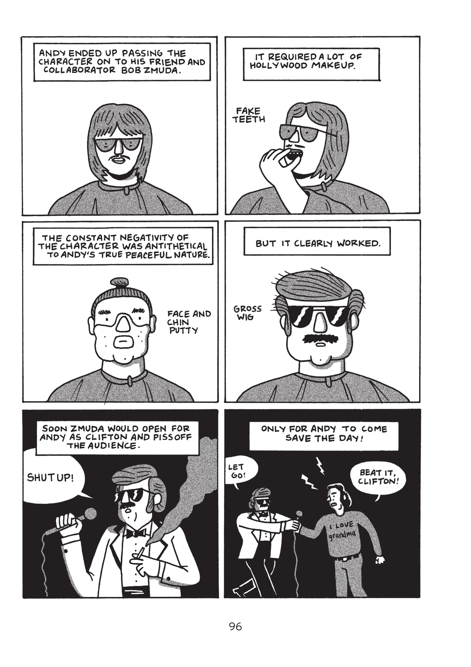 Read online Is This Guy For Real?: The Unbelievable Andy Kaufman comic -  Issue # TPB (Part 2) - 2