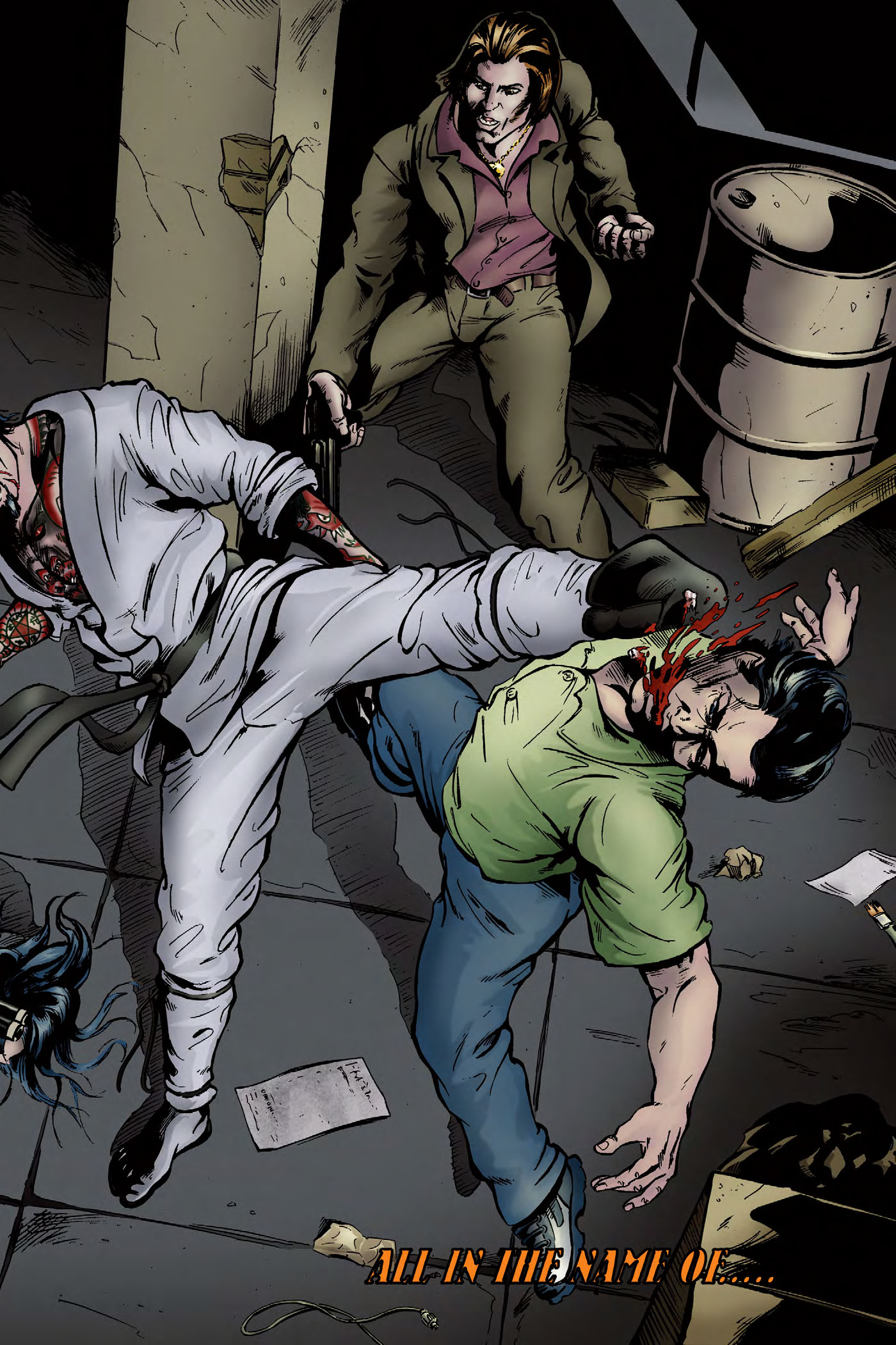 Read online Kung Fu Satanist comic -  Issue #1 - 5