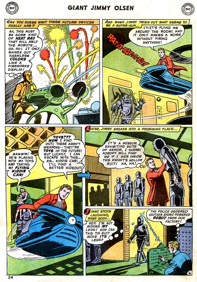 Read online Superman's Pal Jimmy Olsen comic -  Issue #113 - 56