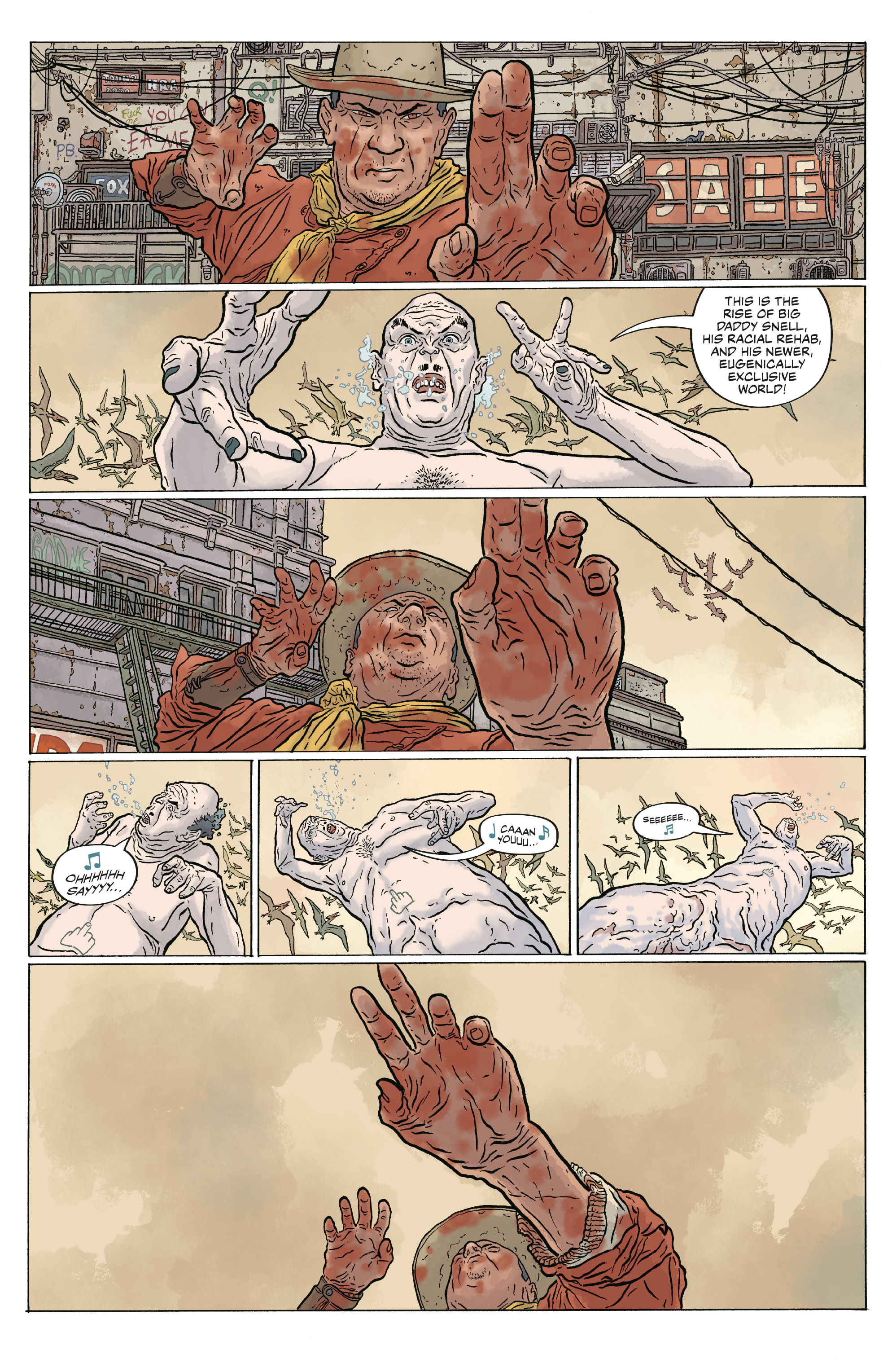 Read online Shaolin Cowboy: Cruel to Be Kin comic -  Issue #6 - 13
