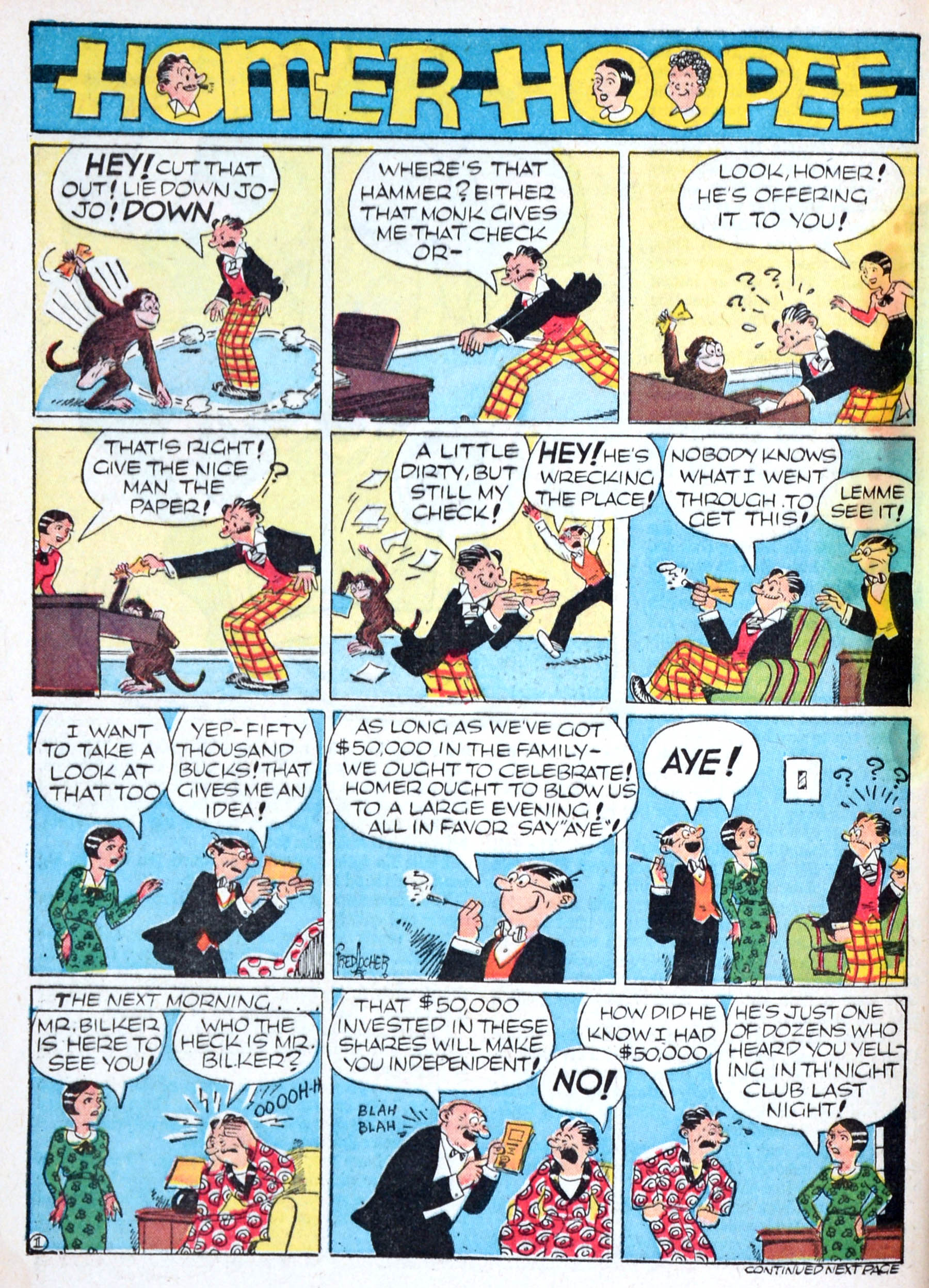 Read online Famous Funnies comic -  Issue #70 - 60