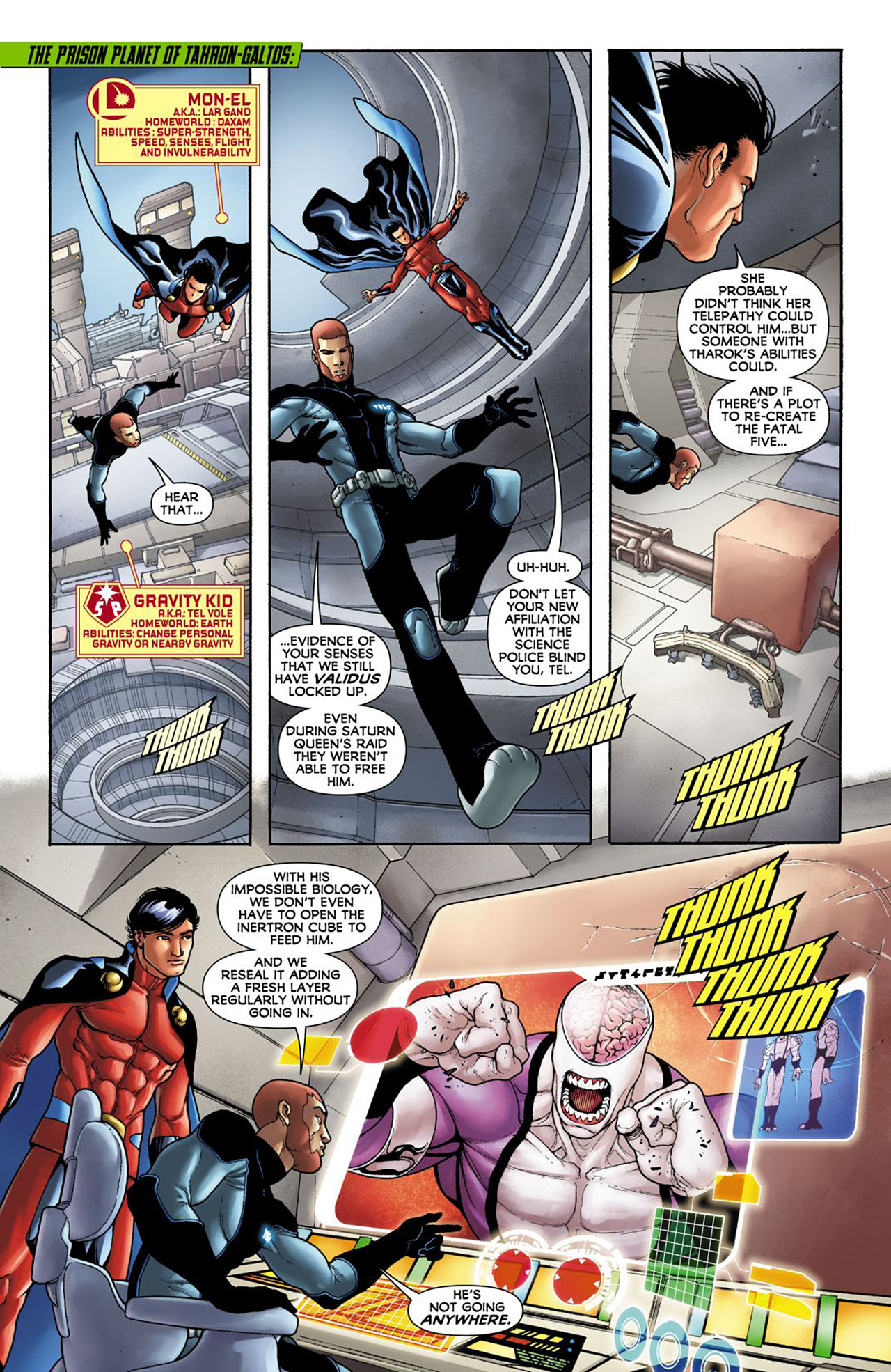 Read online Legion of Super-Heroes (2011) comic -  Issue #9 - 6