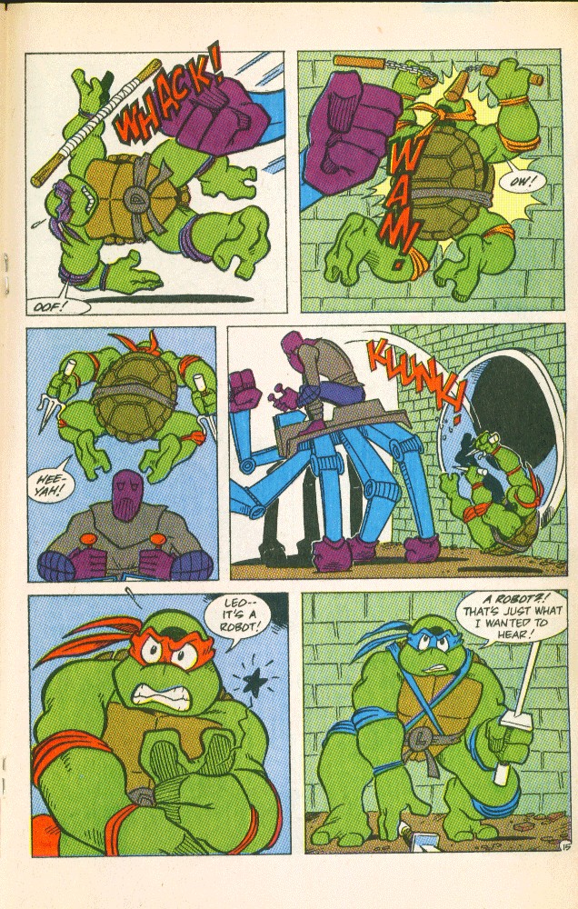 Read online Teenage Mutant Ninja Turtles Adventures (1989) comic -  Issue #9 - 16