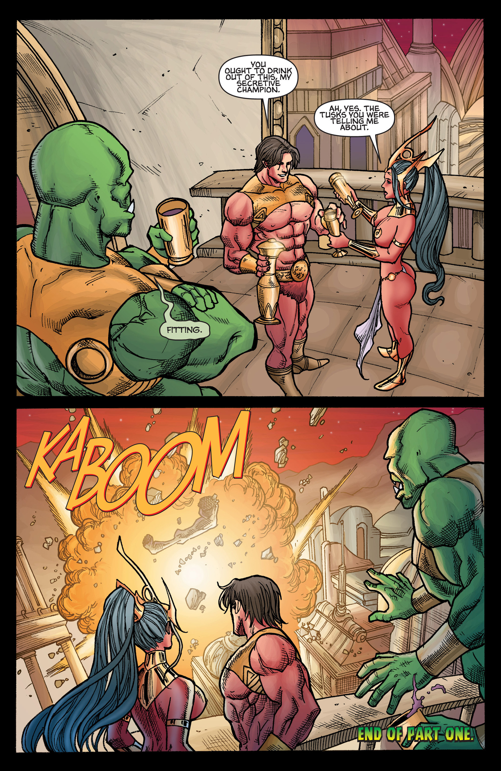 Read online Dejah Thoris and the Green Men of Mars comic -  Issue #4 - 22