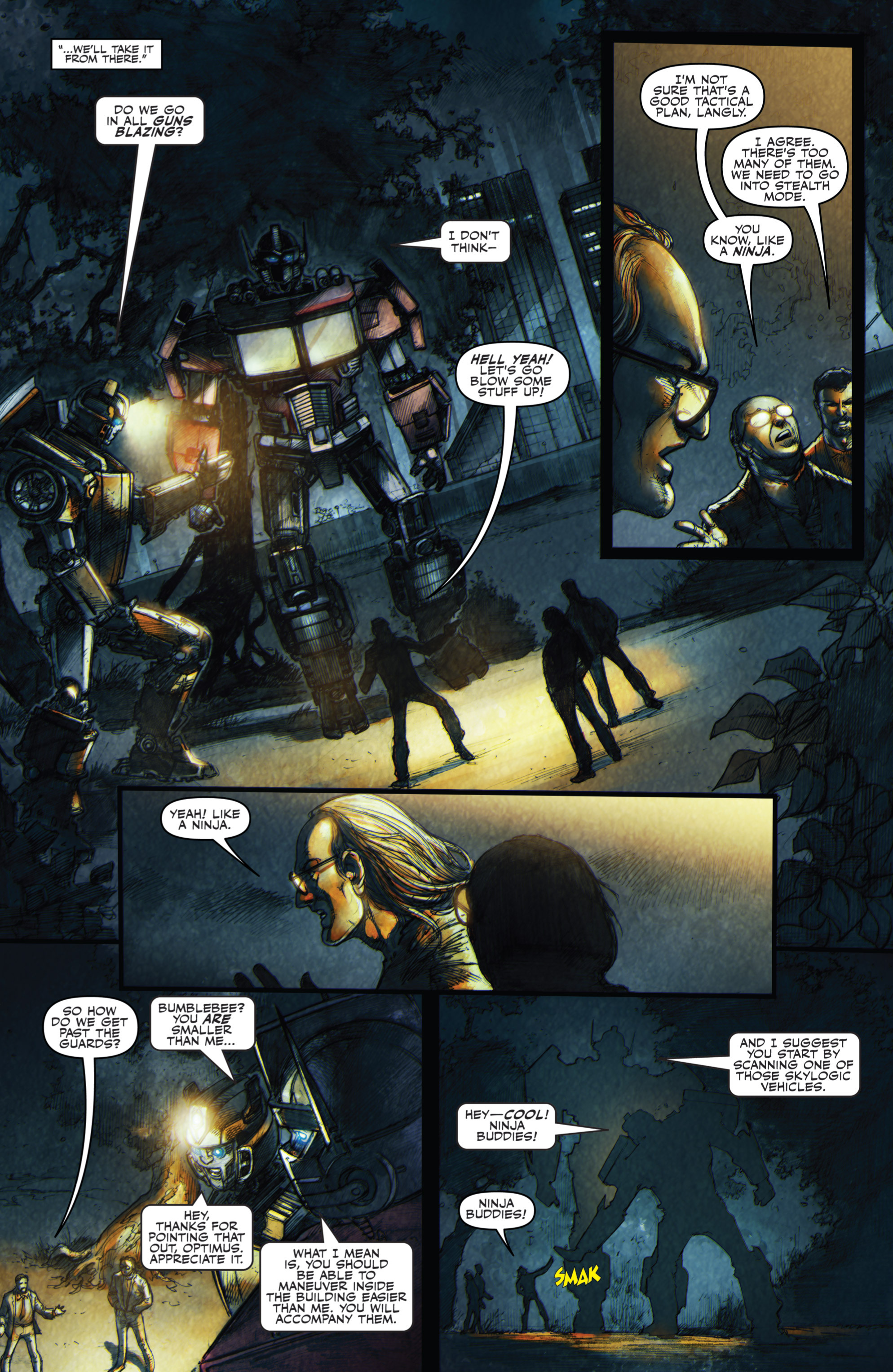 Read online The X-Files/Transformers: Conspiracy comic -  Issue # Full - 16