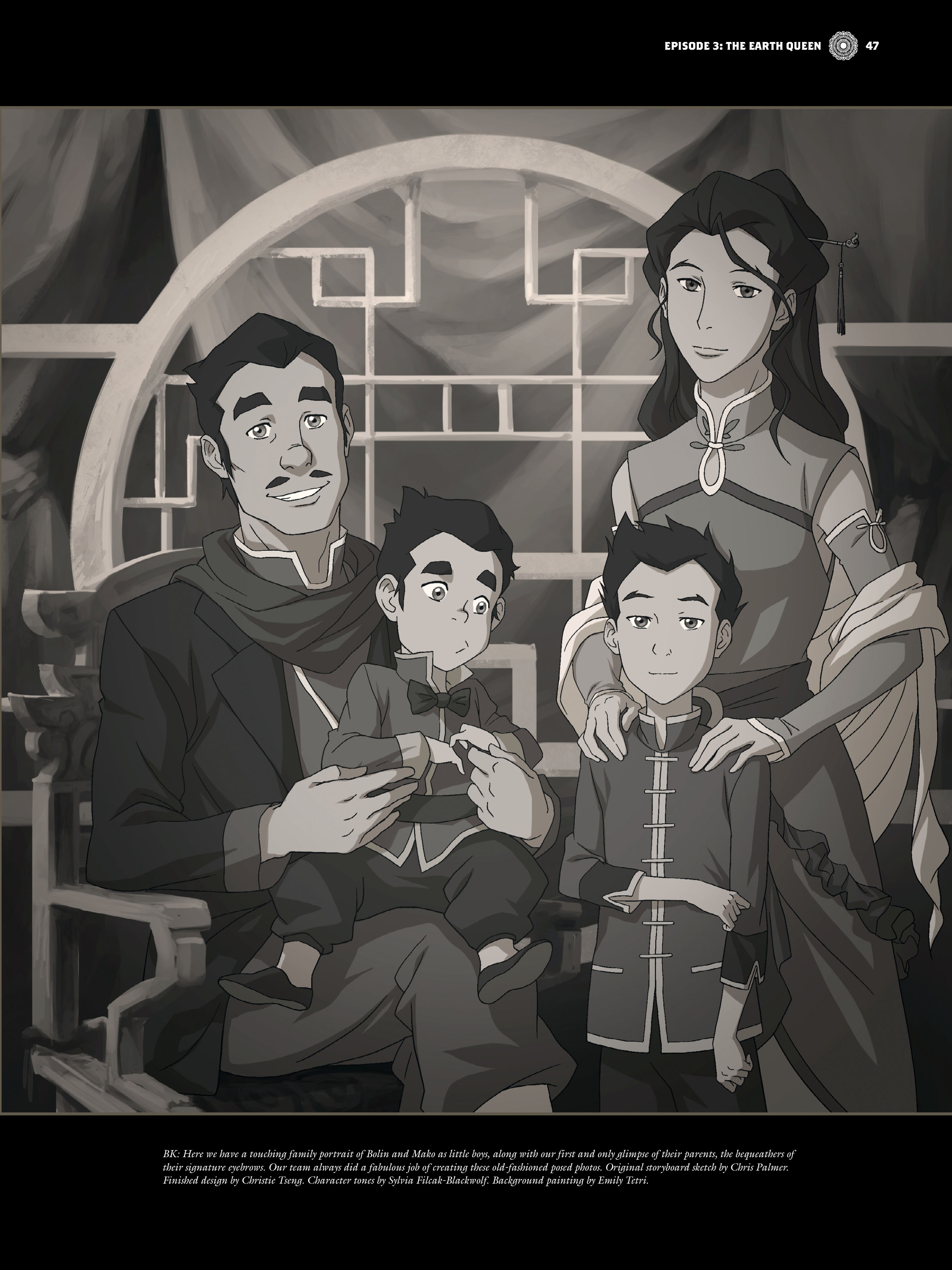 Read online The Legend of Korra: The Art of the Animated Series comic -  Issue # TPB 3 - 48