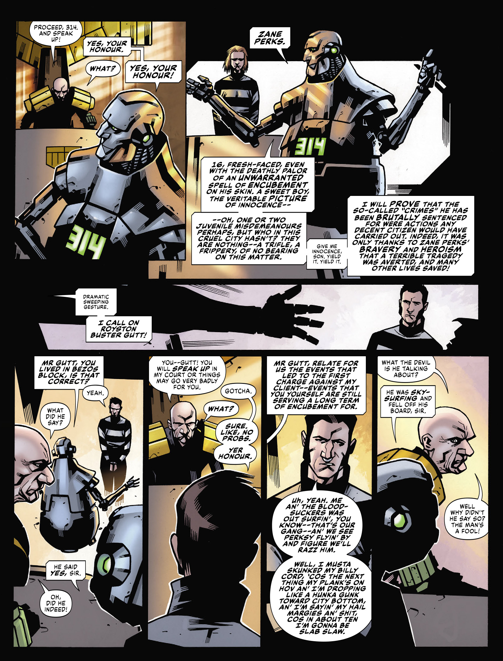 Read online Judge Dredd Megazine (Vol. 5) comic -  Issue #449 - 56
