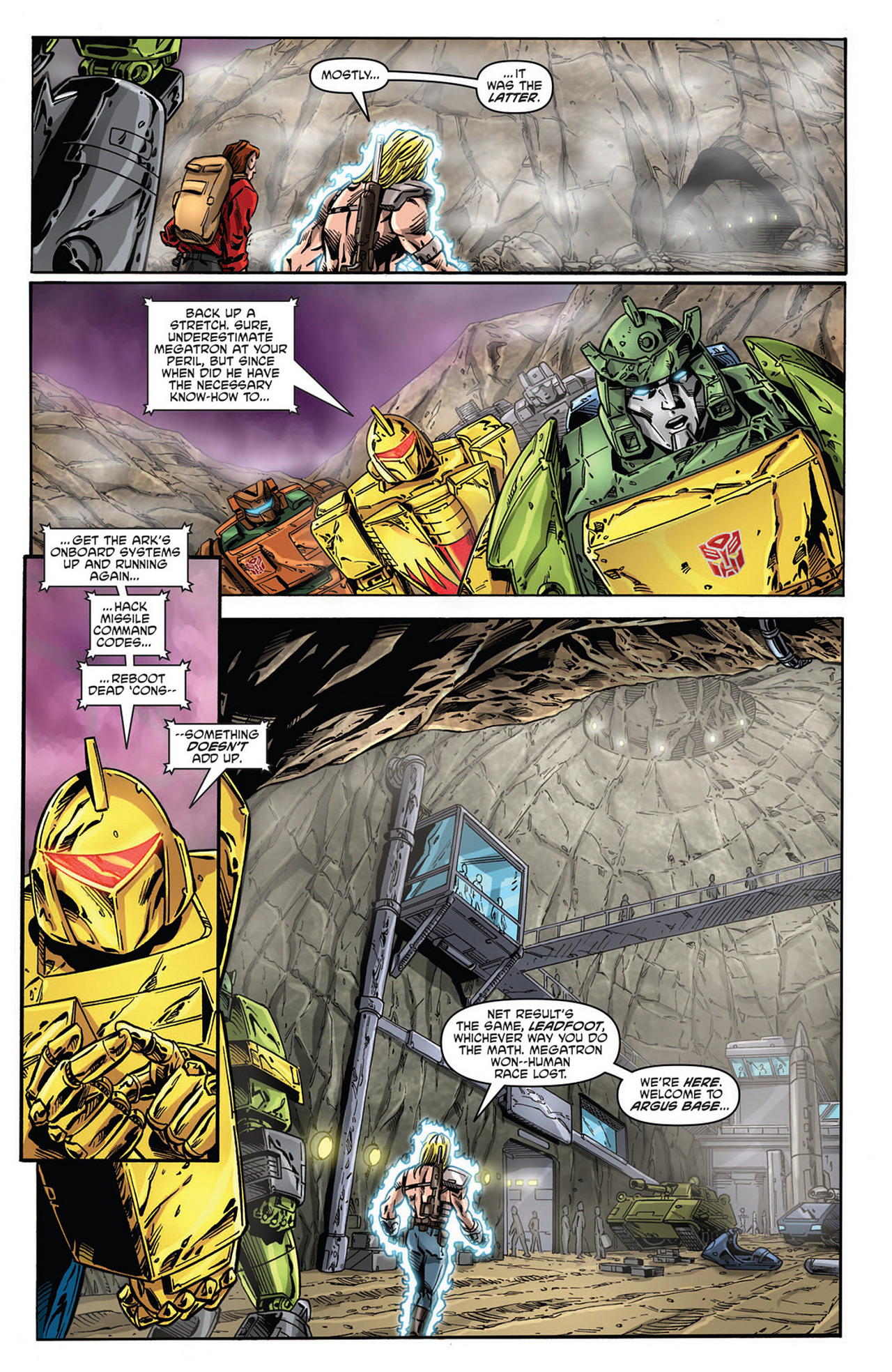 Read online The Transformers: Regeneration One comic -  Issue #83 - 12