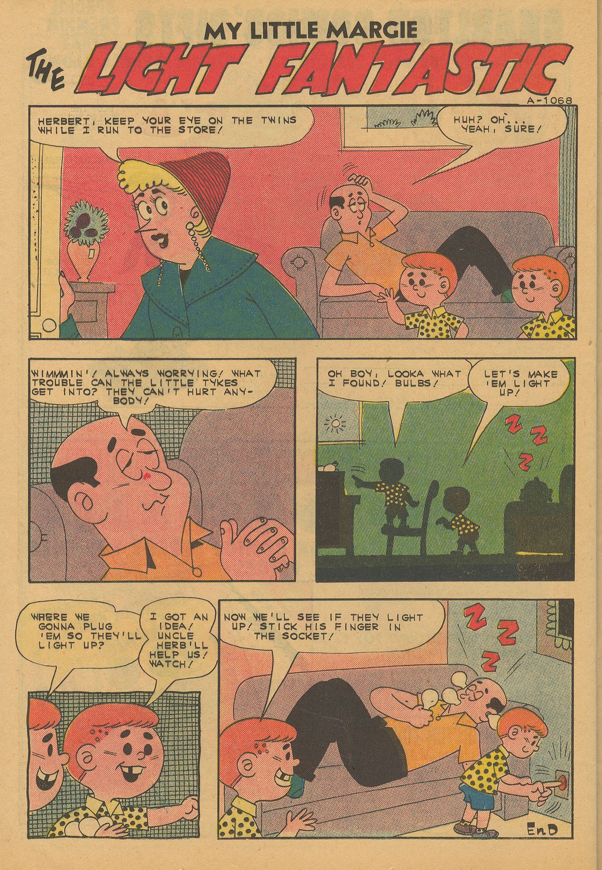 Read online My Little Margie (1954) comic -  Issue #40 - 24