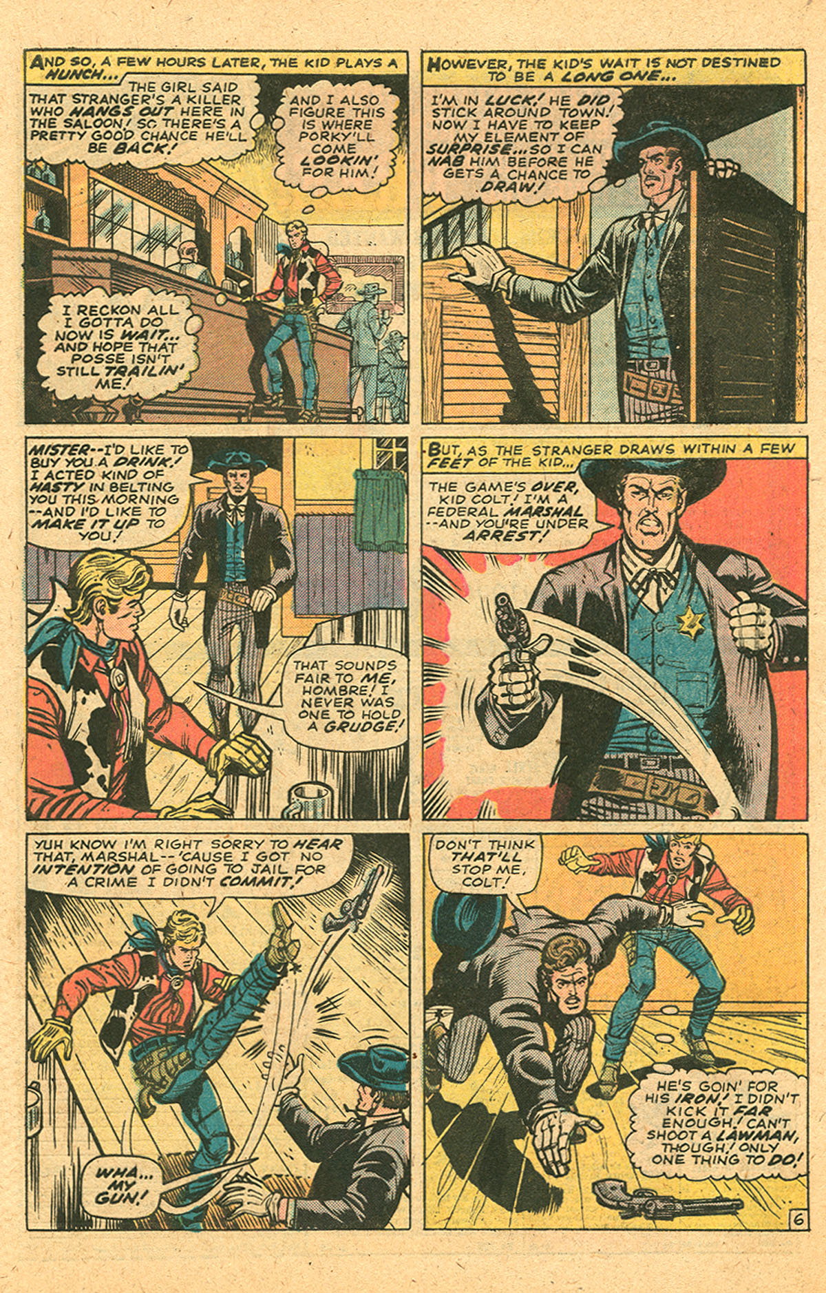 Read online Kid Colt Outlaw comic -  Issue #196 - 28