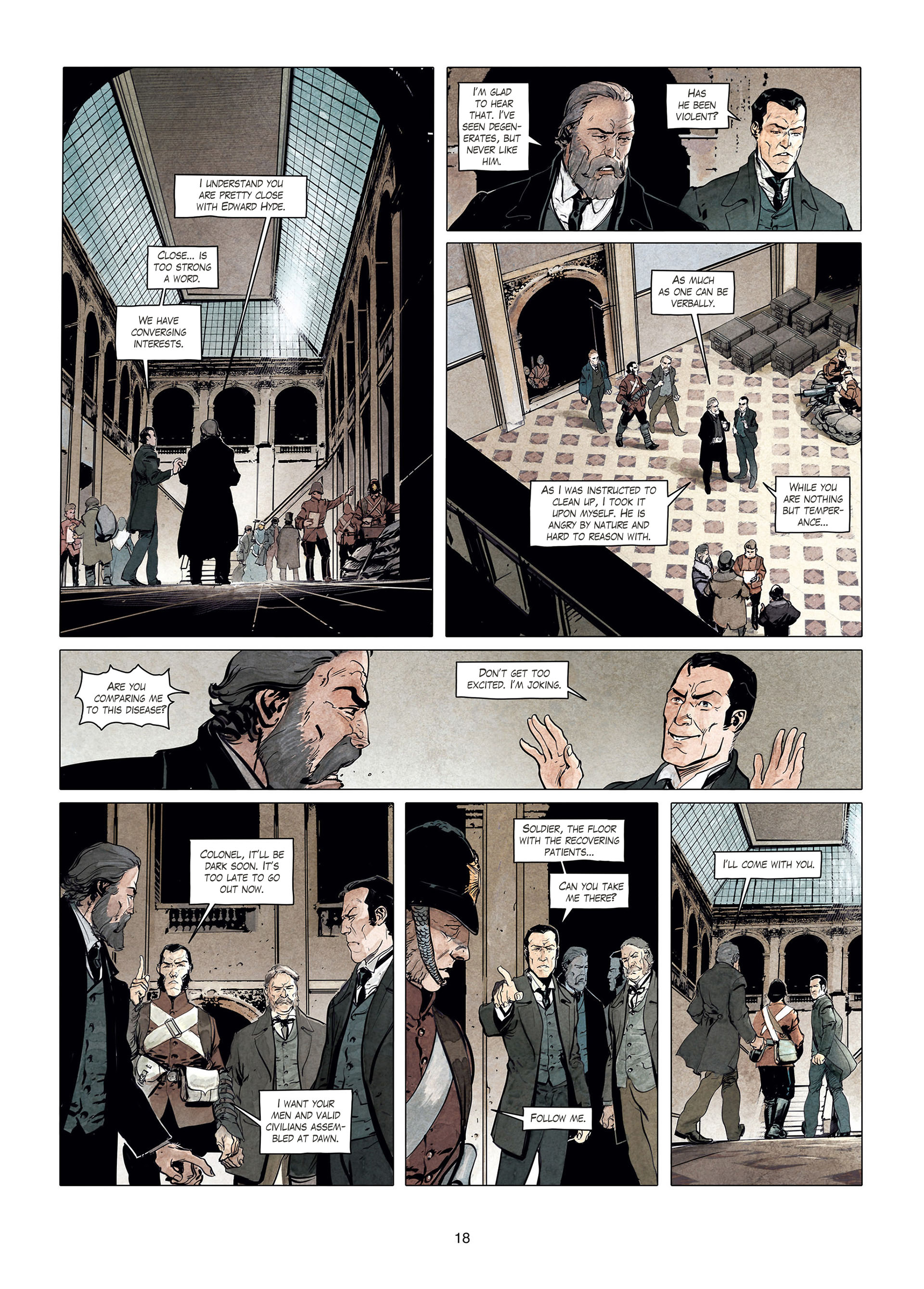 Read online Sherlock Holmes Society Tome 4 : Contamination comic -  Issue # Full - 18