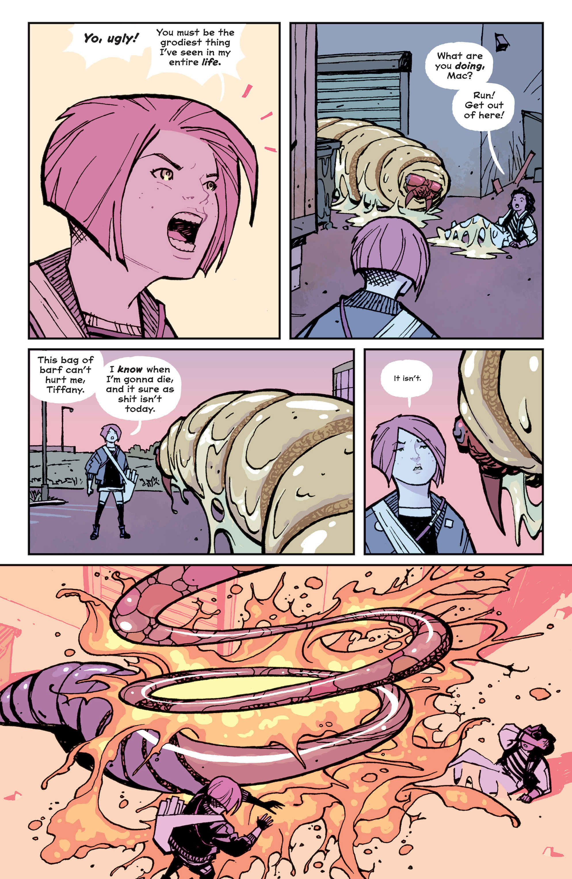 Read online Paper Girls comic -  Issue #8 - 21