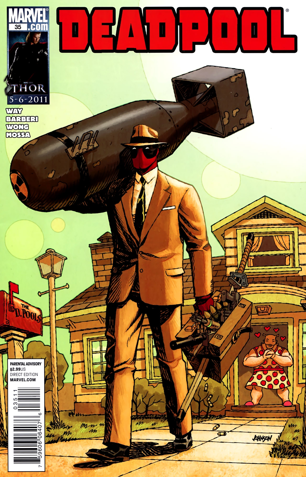 Read online Deadpool (2008) comic -  Issue #35 - 1