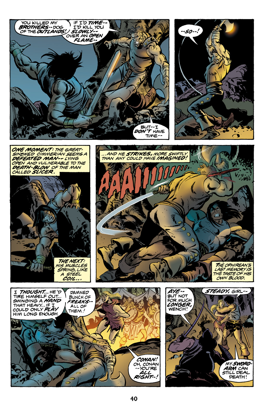 Read online The Chronicles of Conan comic -  Issue # TPB 8 (Part 1) - 40