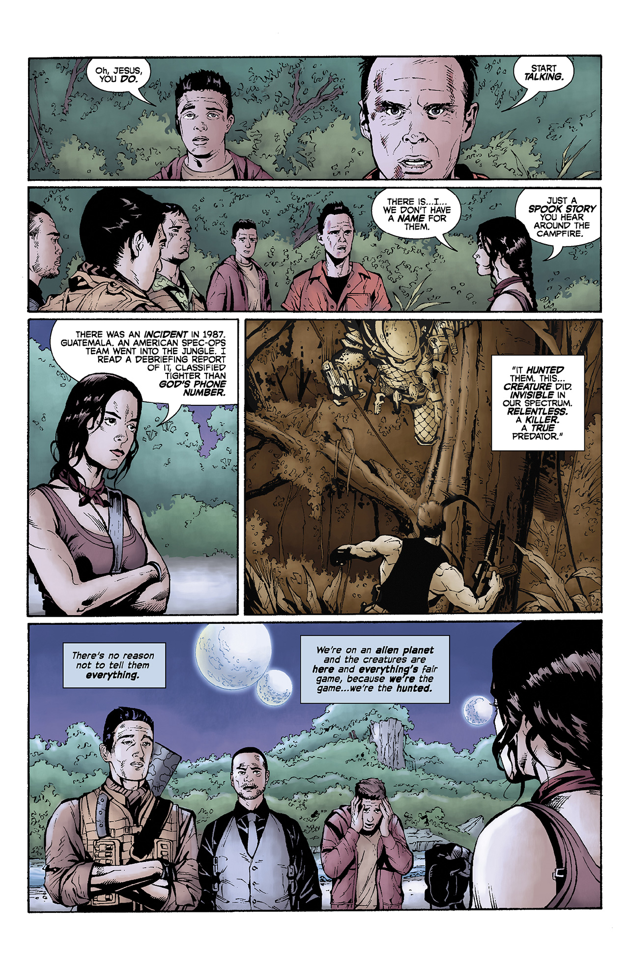 Read online Predators Film Adaptation comic -  Issue # Full - 34