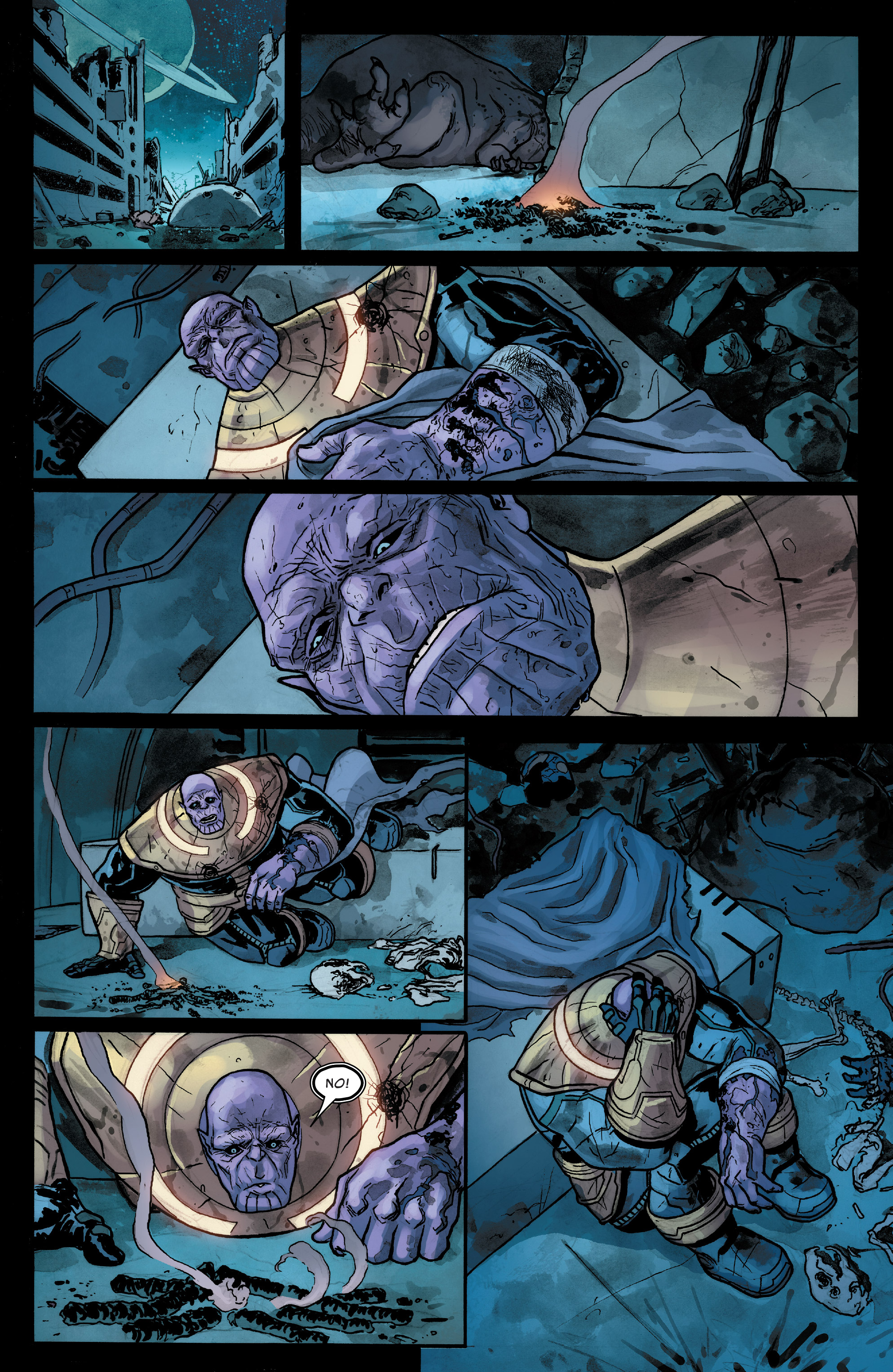 Read online Thanos (2016) comic -  Issue #7 - 10