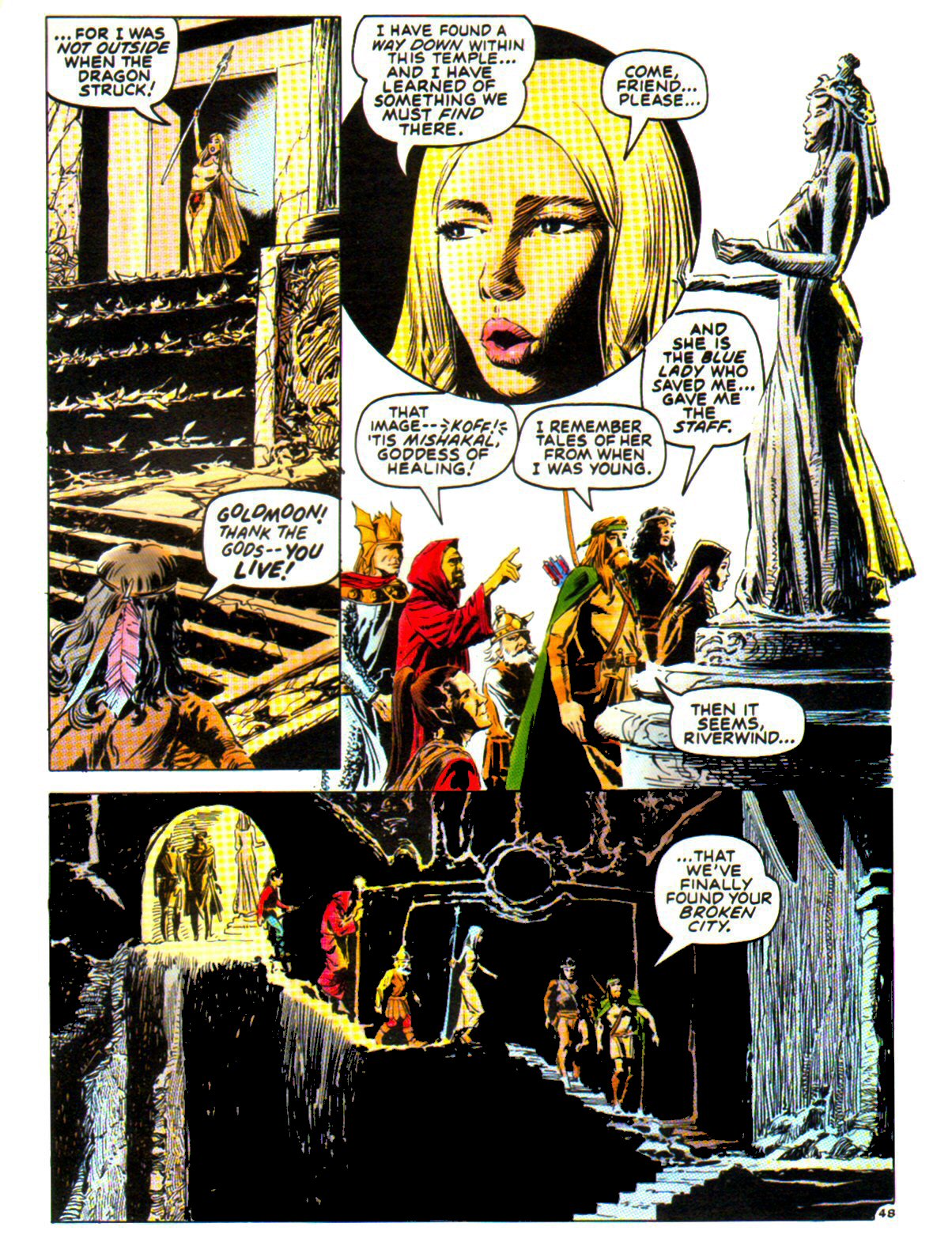 Read online Dragonlance Saga comic -  Issue #1 - 51