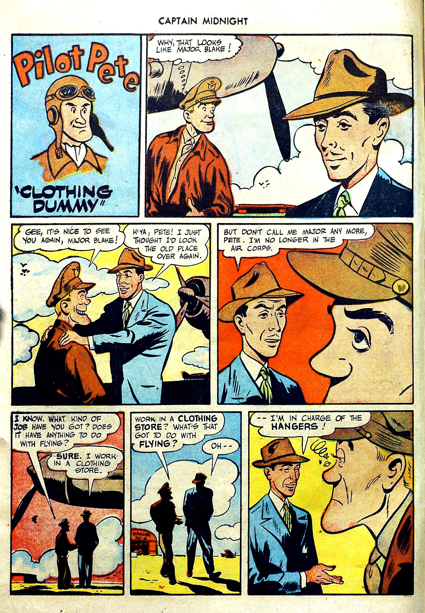 Read online Captain Midnight (1942) comic -  Issue #56 - 14