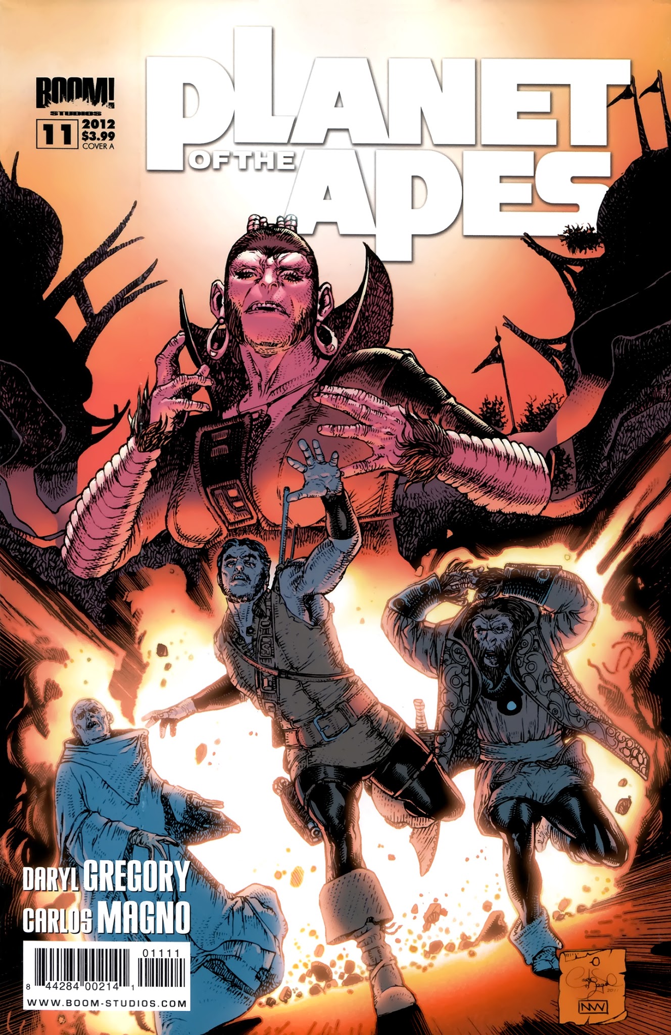 Read online Planet of the Apes (2011) comic -  Issue #11 - 1