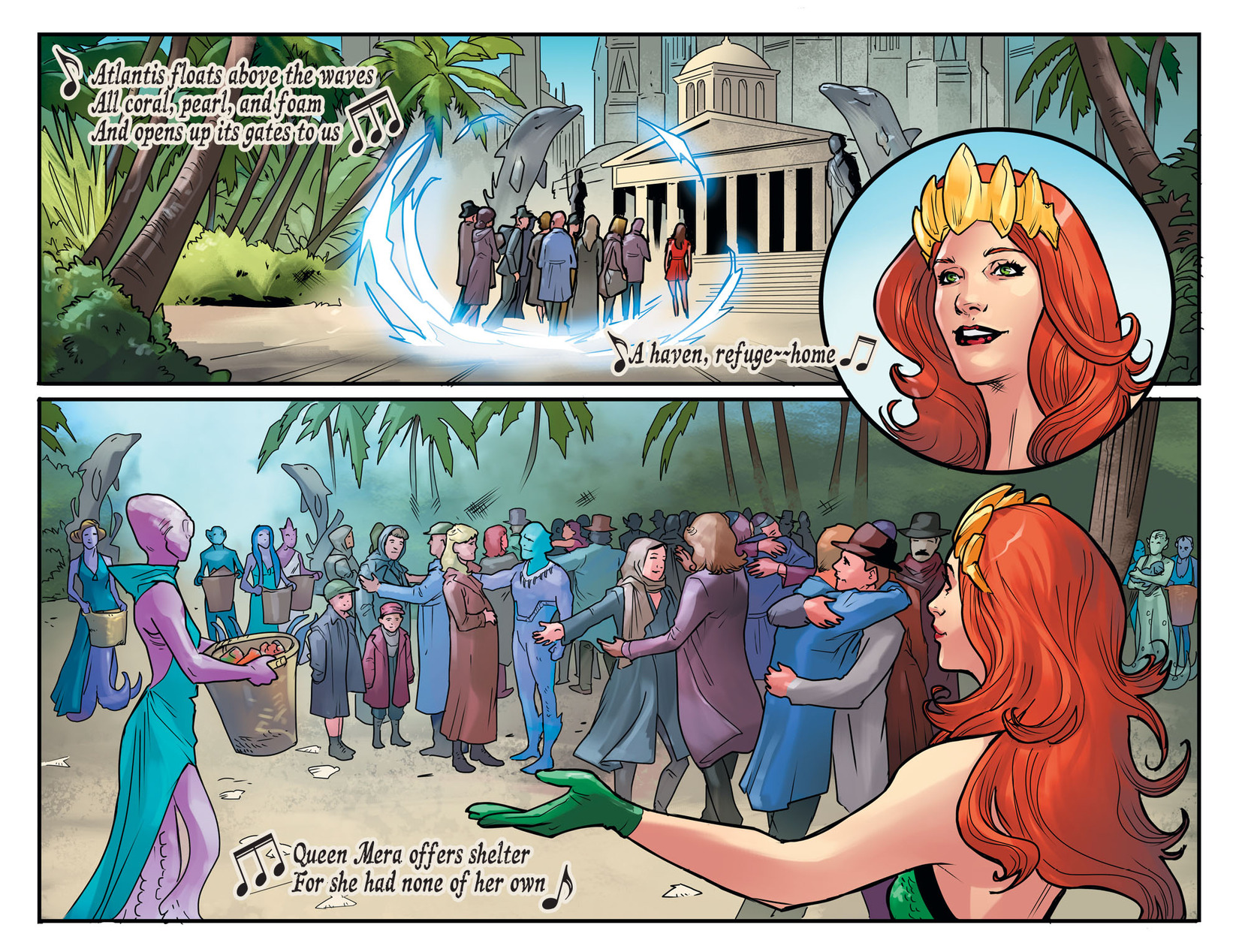 Read online DC Comics: Bombshells comic -  Issue #76 - 5