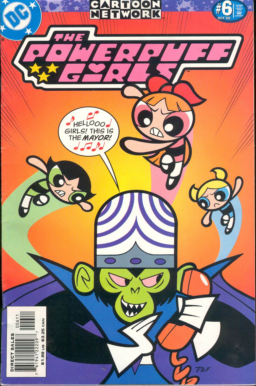 Read online The Powerpuff Girls comic -  Issue #6 - 1