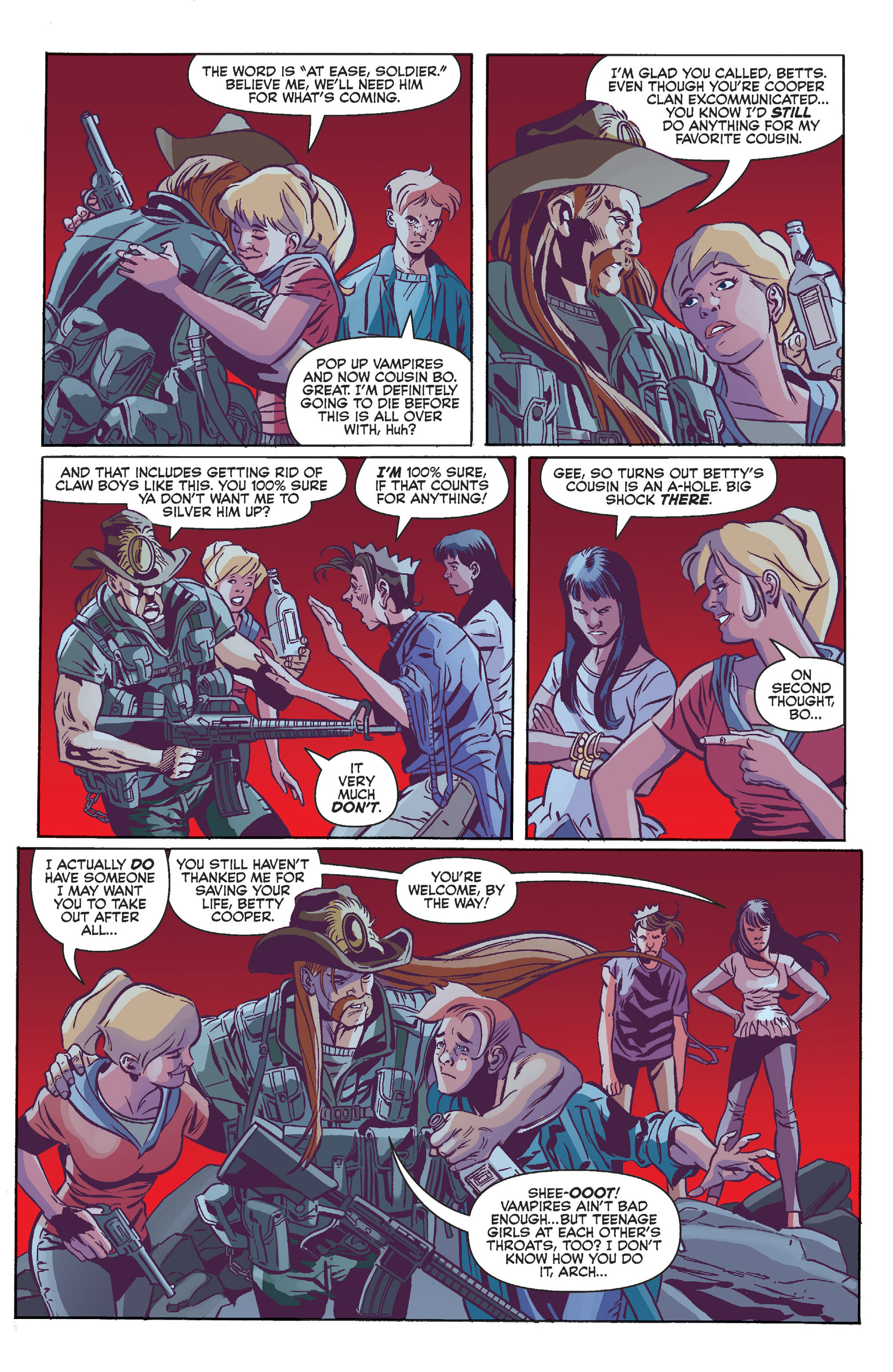 Read online Jughead the Hunger vs. Vampironica comic -  Issue # _TPB - 82