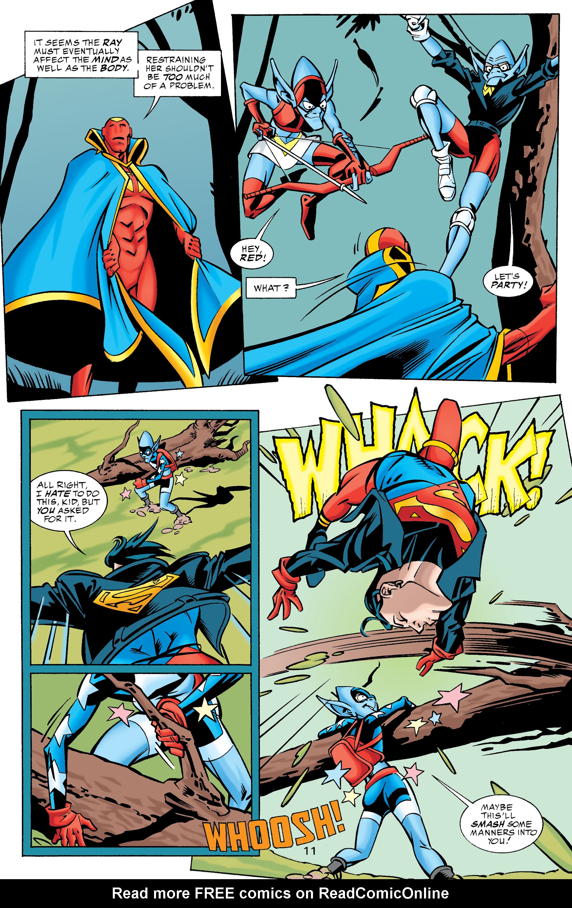 Read online Stars and S.T.R.I.P.E. comic -  Issue #6 - 12