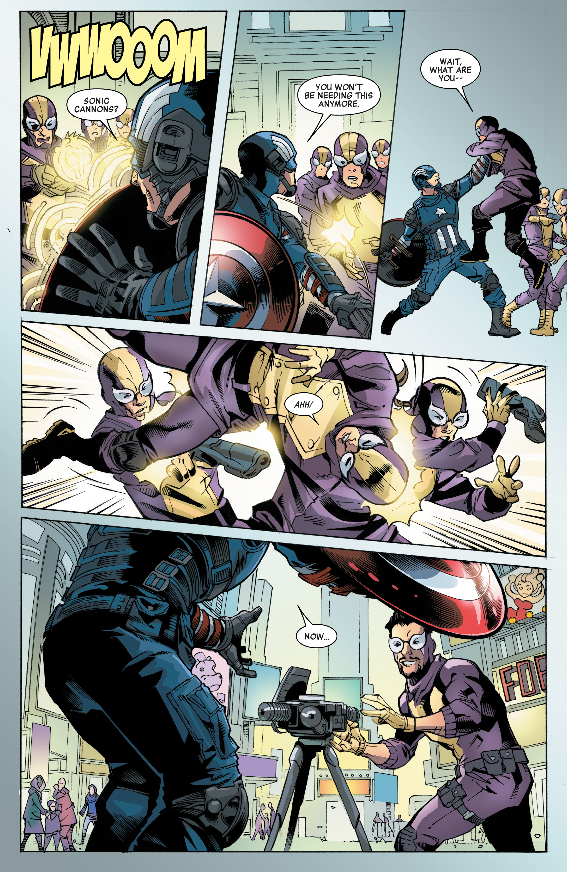 Read online Marvel's Avengers comic -  Issue # Captain America - 8